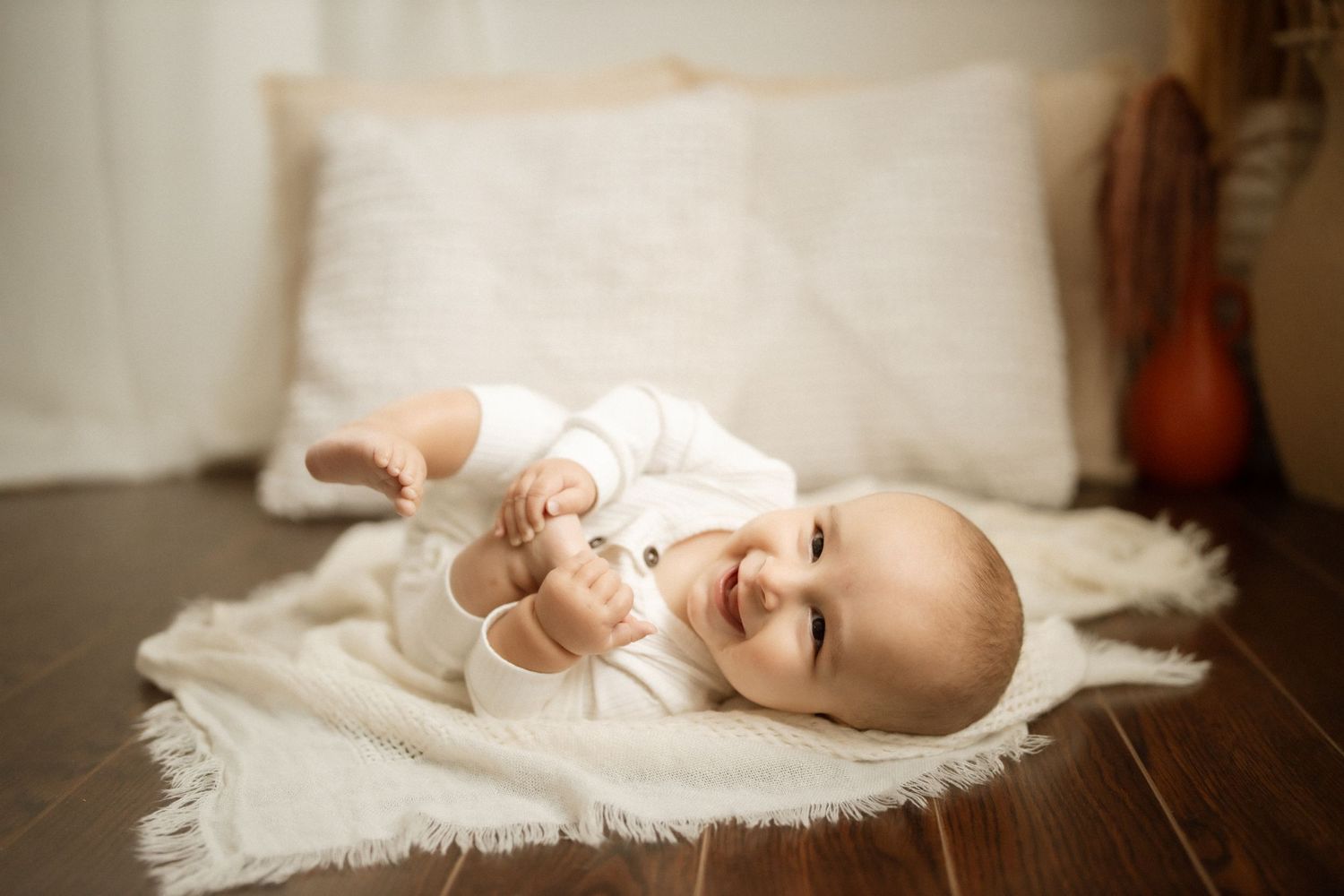 Edmonton Milestone Baby Newborn Photographer