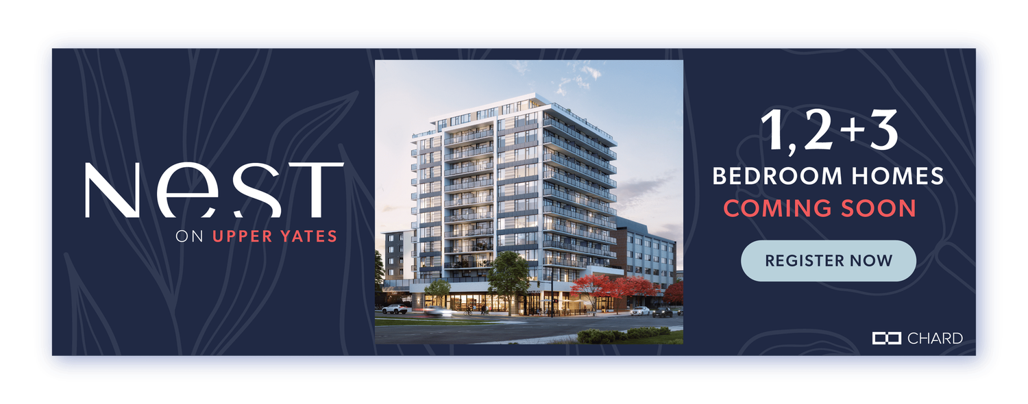Digital banner ad for Nest on Upper Yates by Chard.