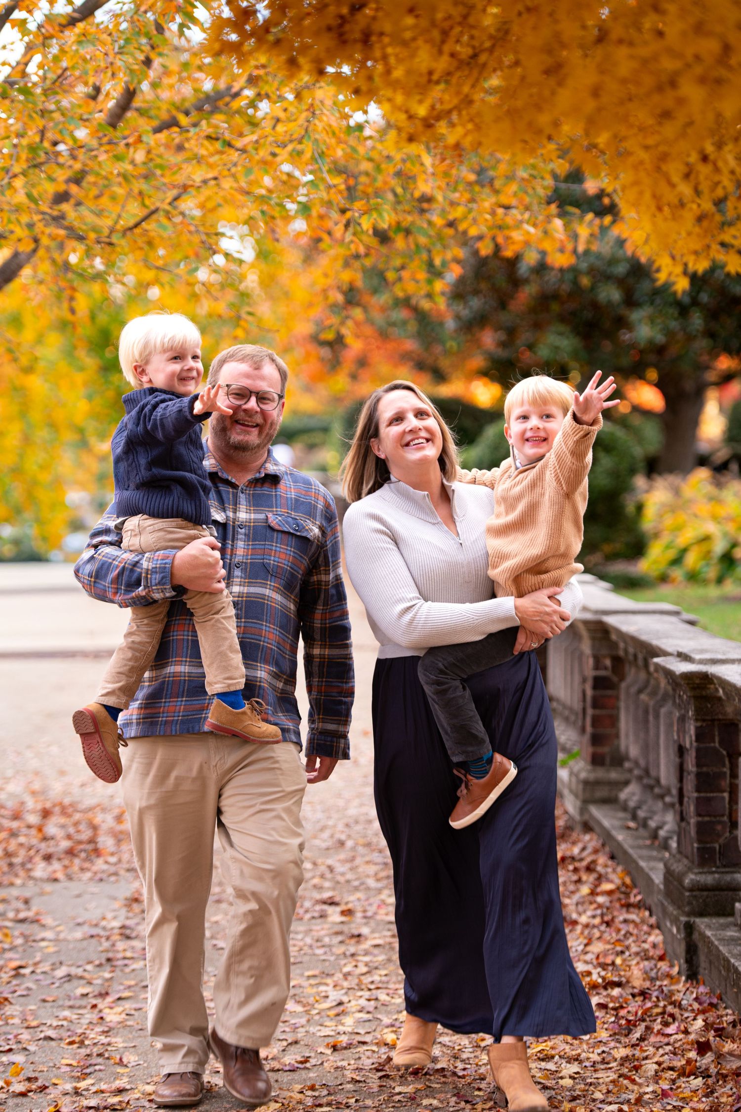 Family Portrait. Fall Family Photo. Richmond VA.