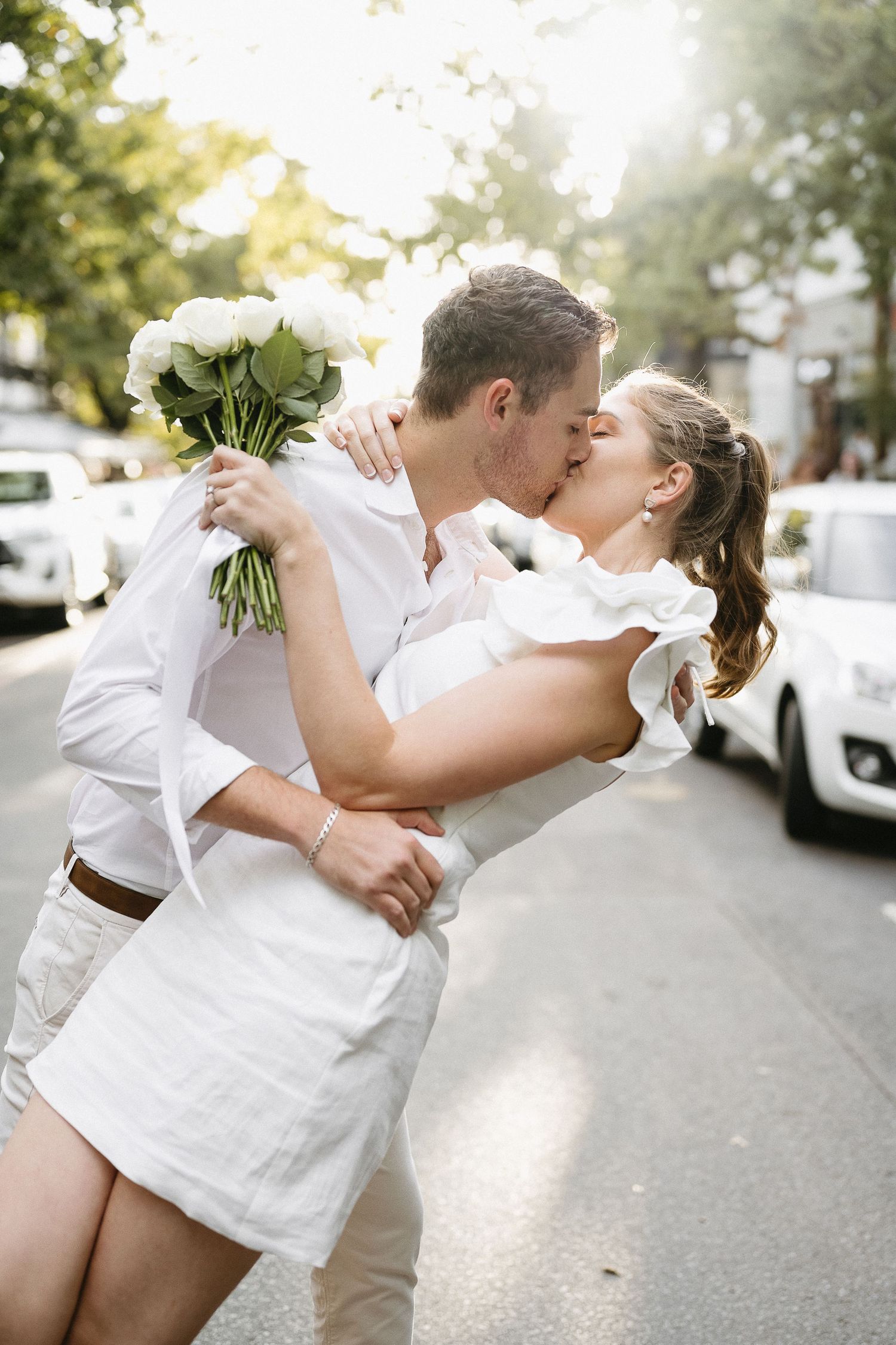 Engagement shoot in the heart of Stellenbosch.