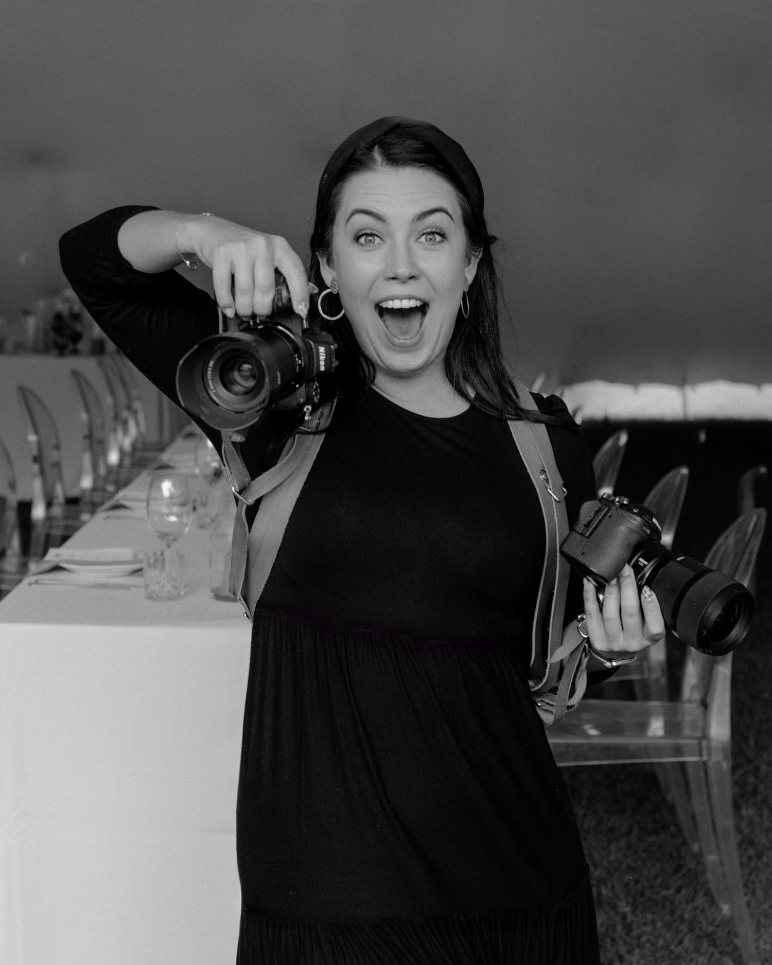 Micke (the photographer) being her good old self.