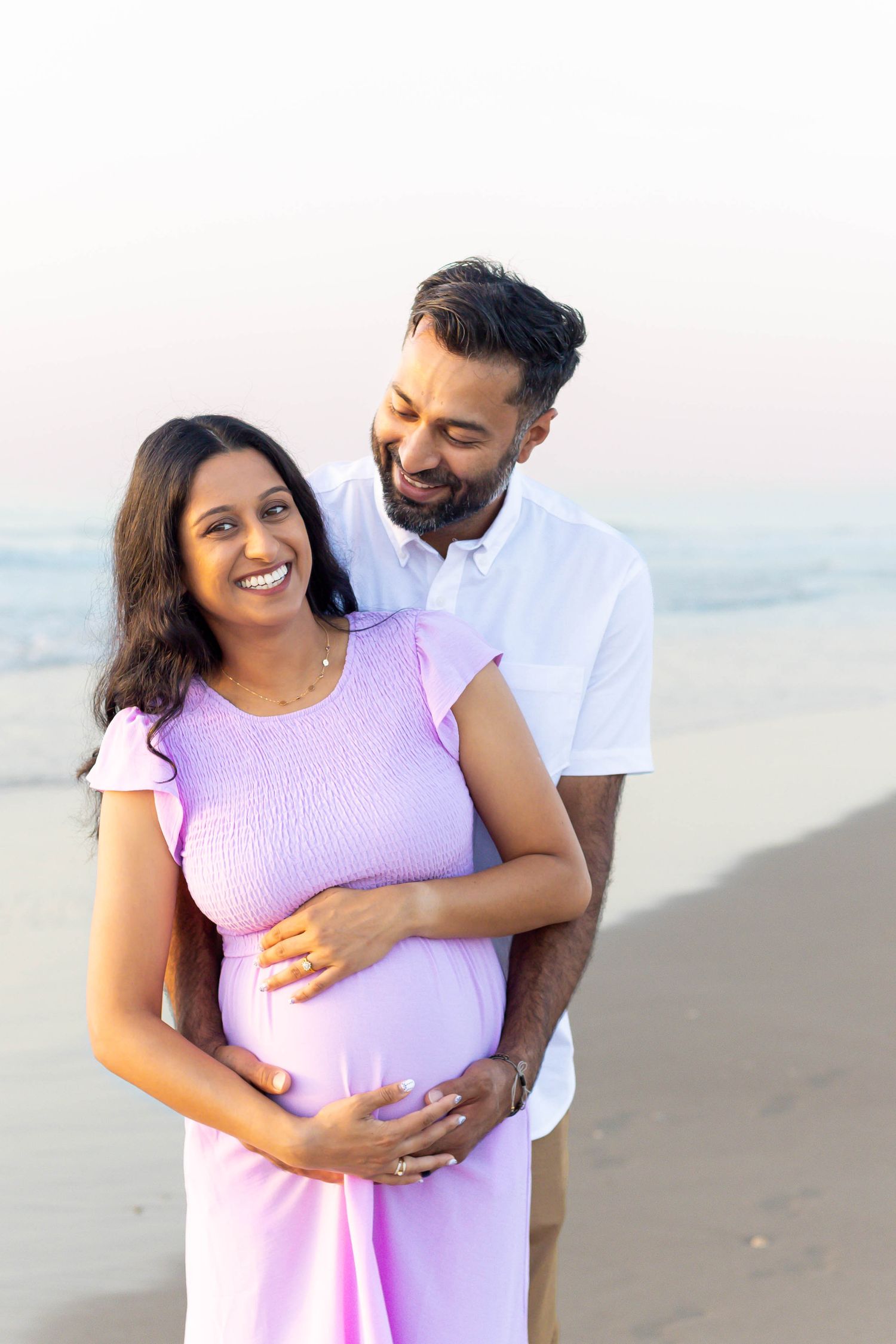 Maternity photography session on the beach in Melbourne Florida