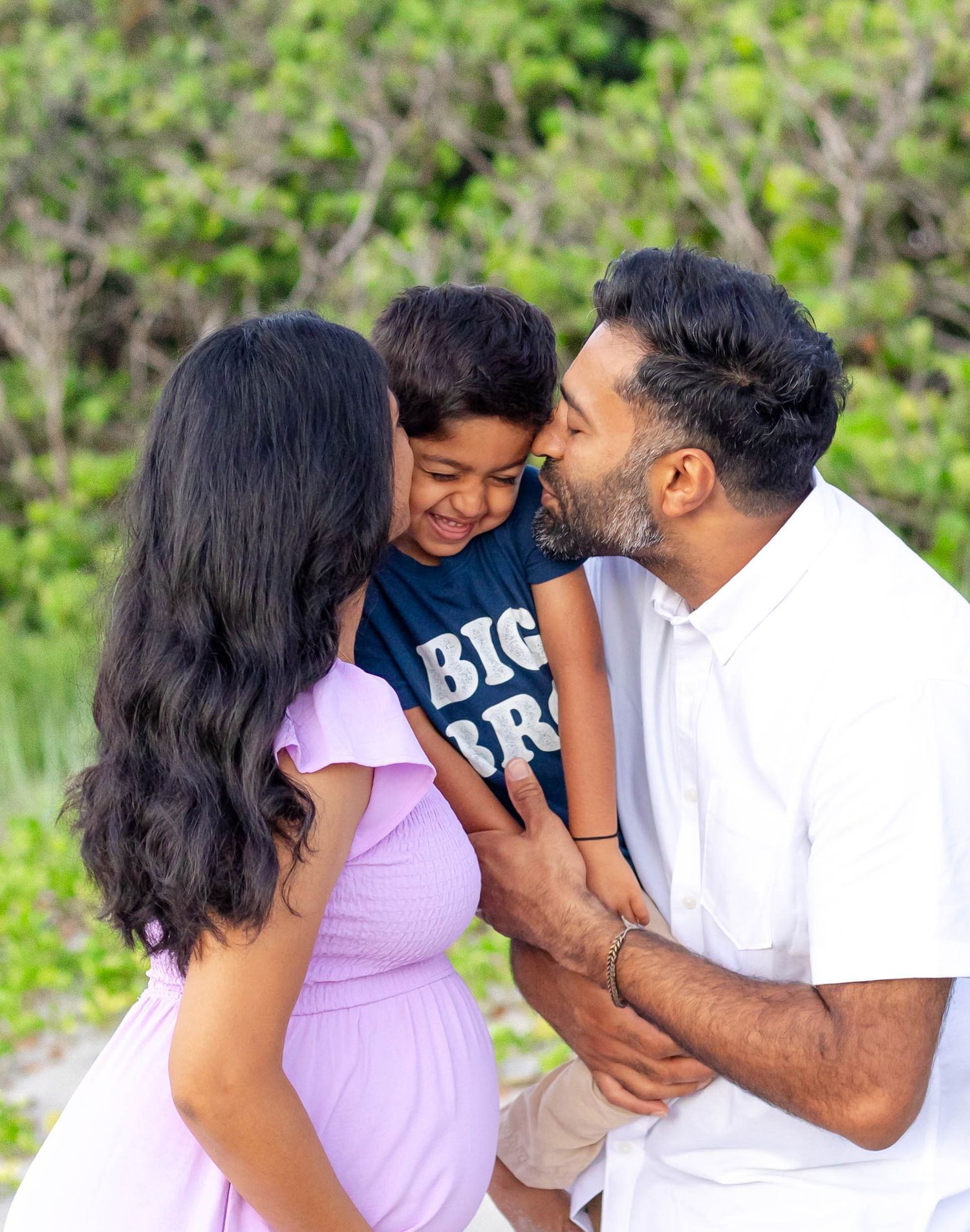 Maternity photography session on the beach in Melbourne Florida