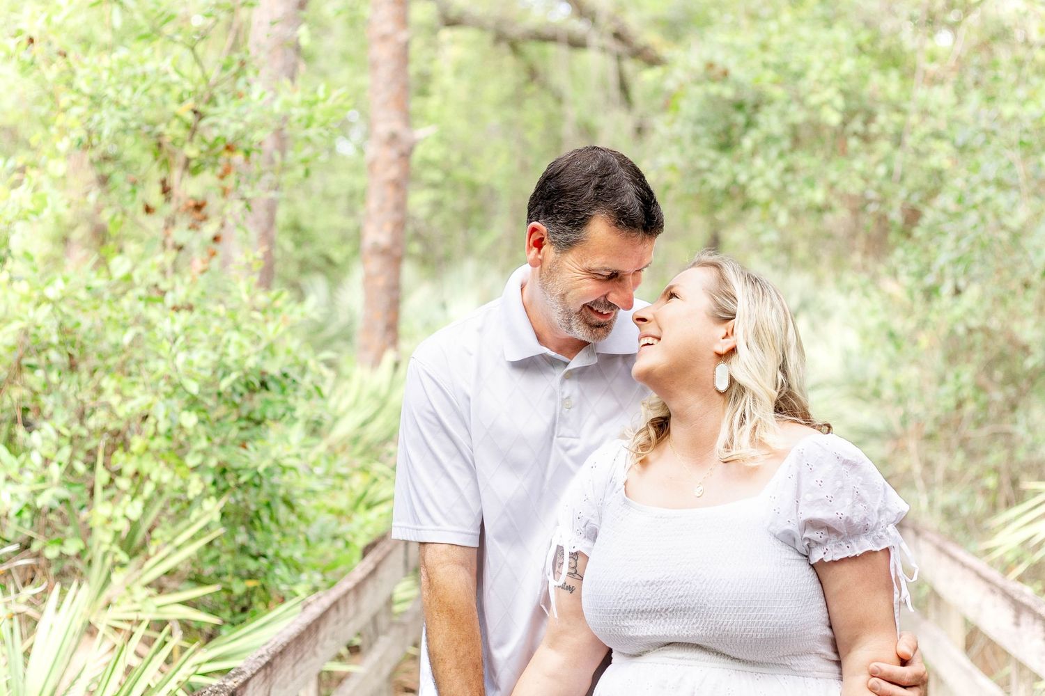 Couples photography session at the park in Melbourne Florida