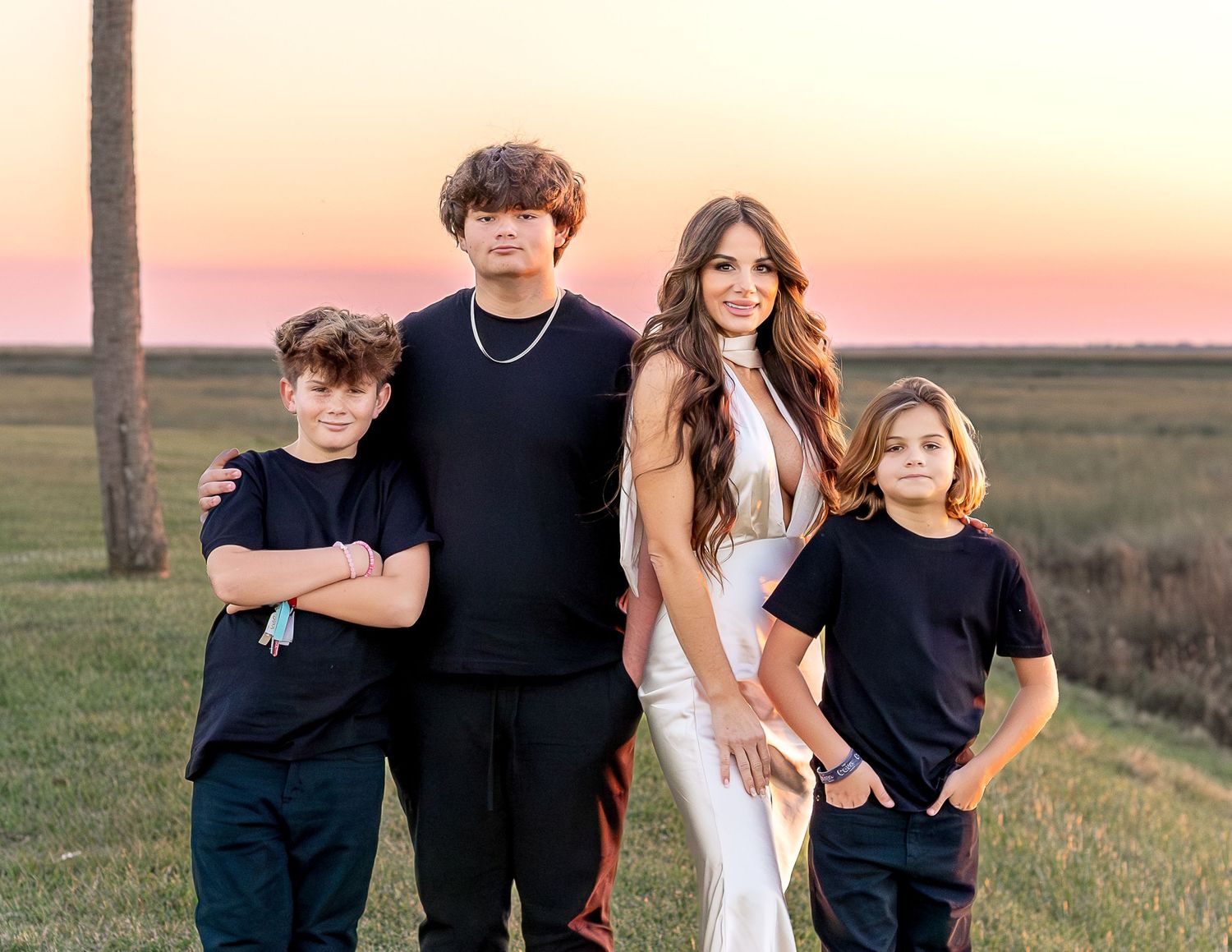 Family photography session at the park in Melbourne Florida