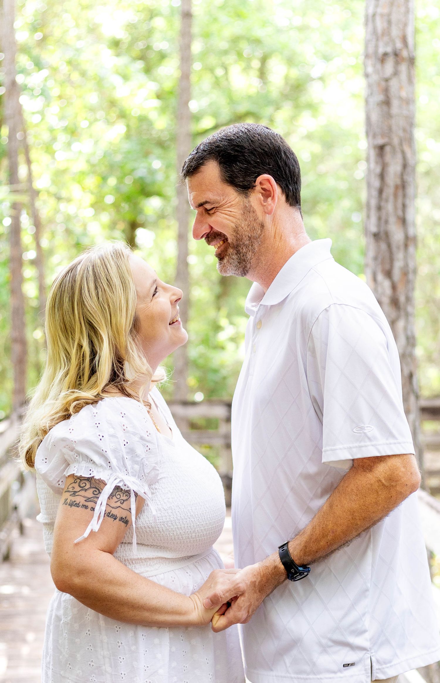 Couples photography session at the park in Melbourne Florida