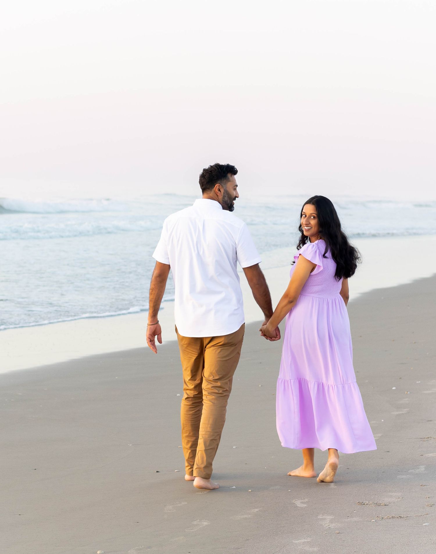 Maternity photography session on the beach in Melbourne Florida