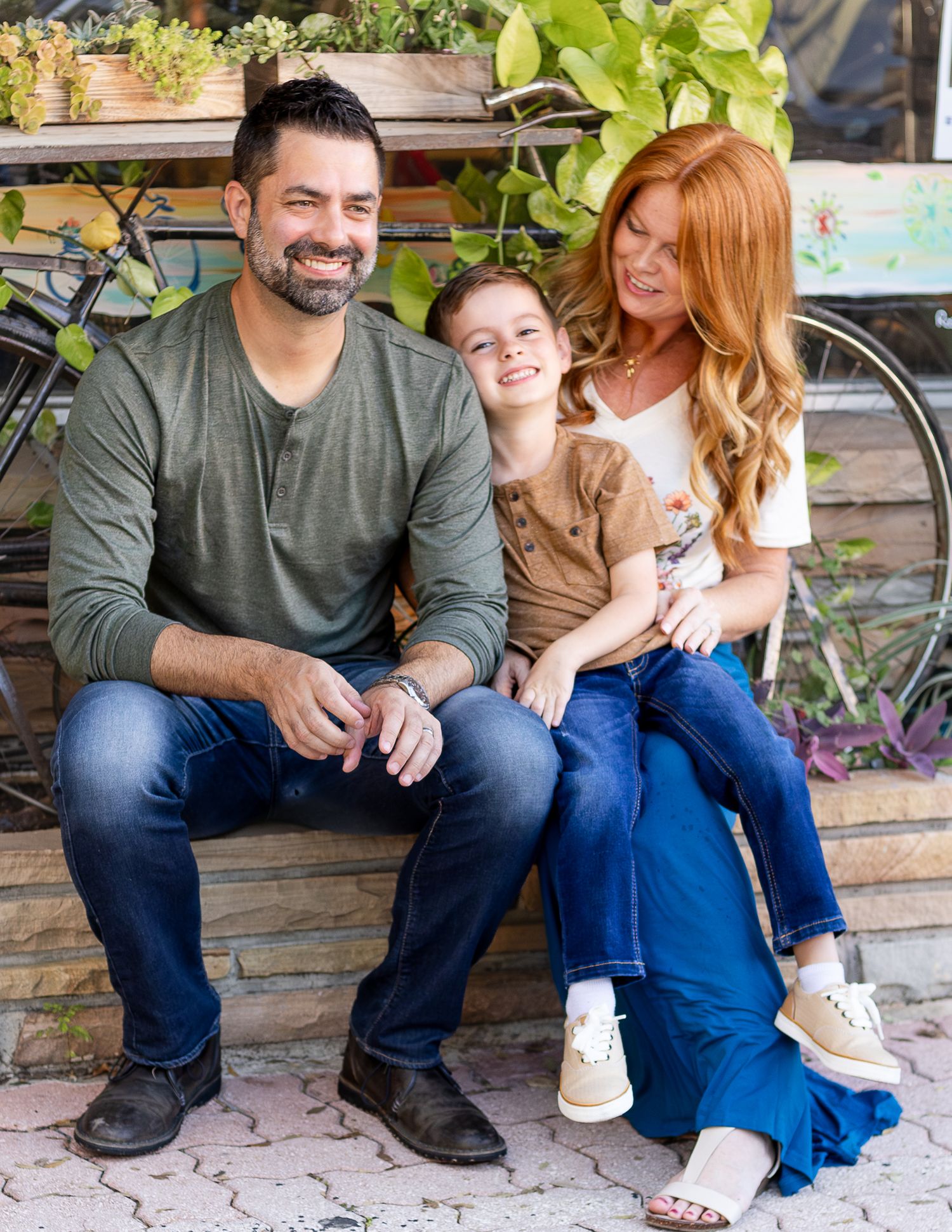 Family photography session Cocoa Village