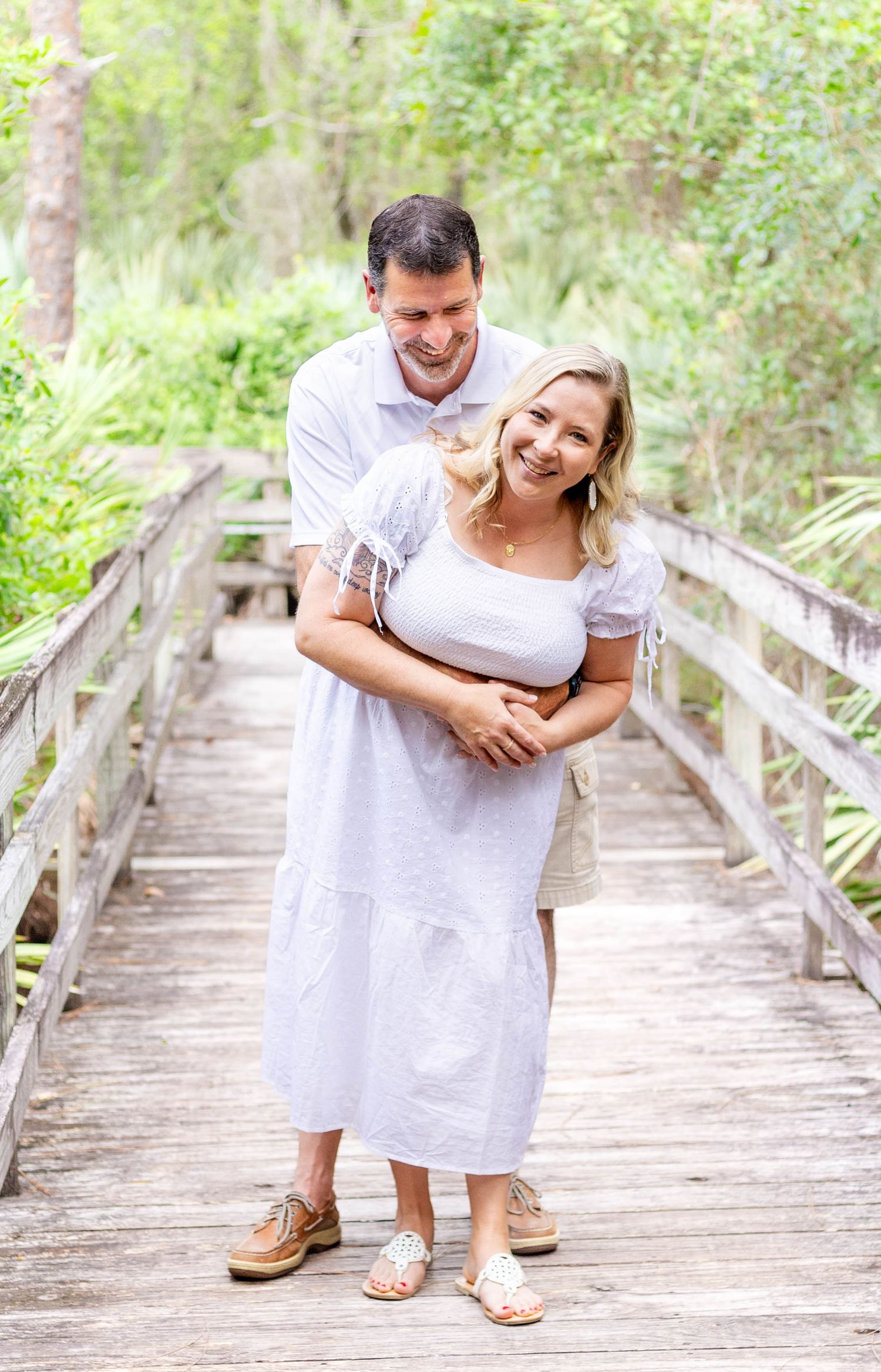 Couples photography session at the park in Melbourne Florida
