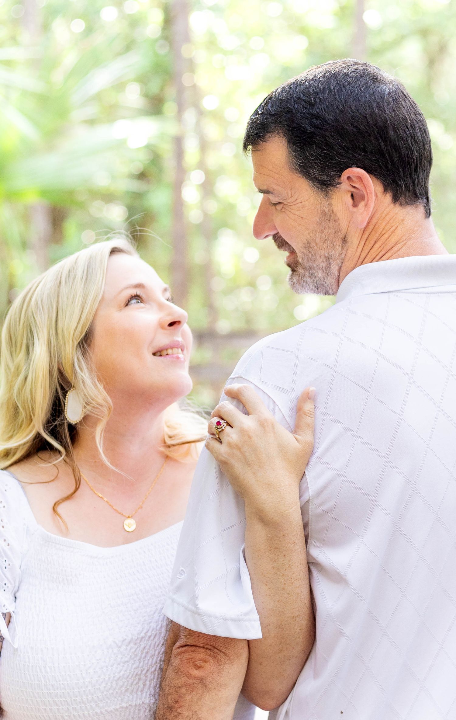 Couples photography session at the park in Melbourne Florida