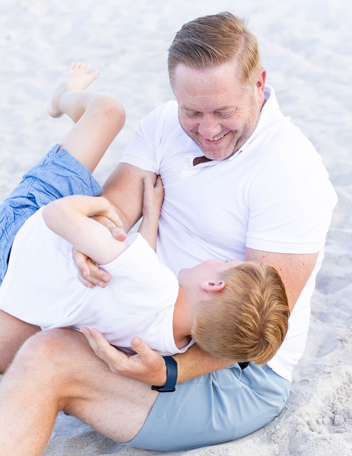 Family photography session on the beach in Melbourne Florida