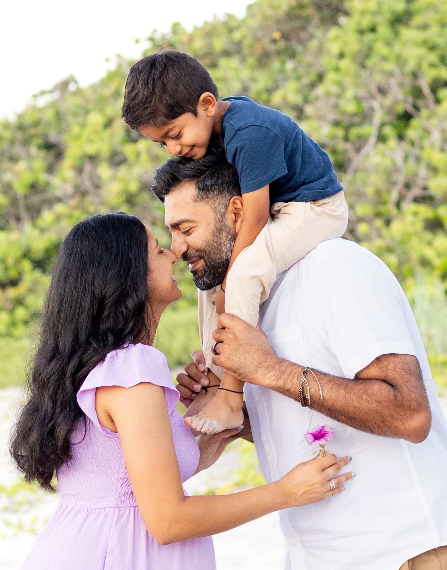 Maternity photography session on the beach in Melbourne Florida