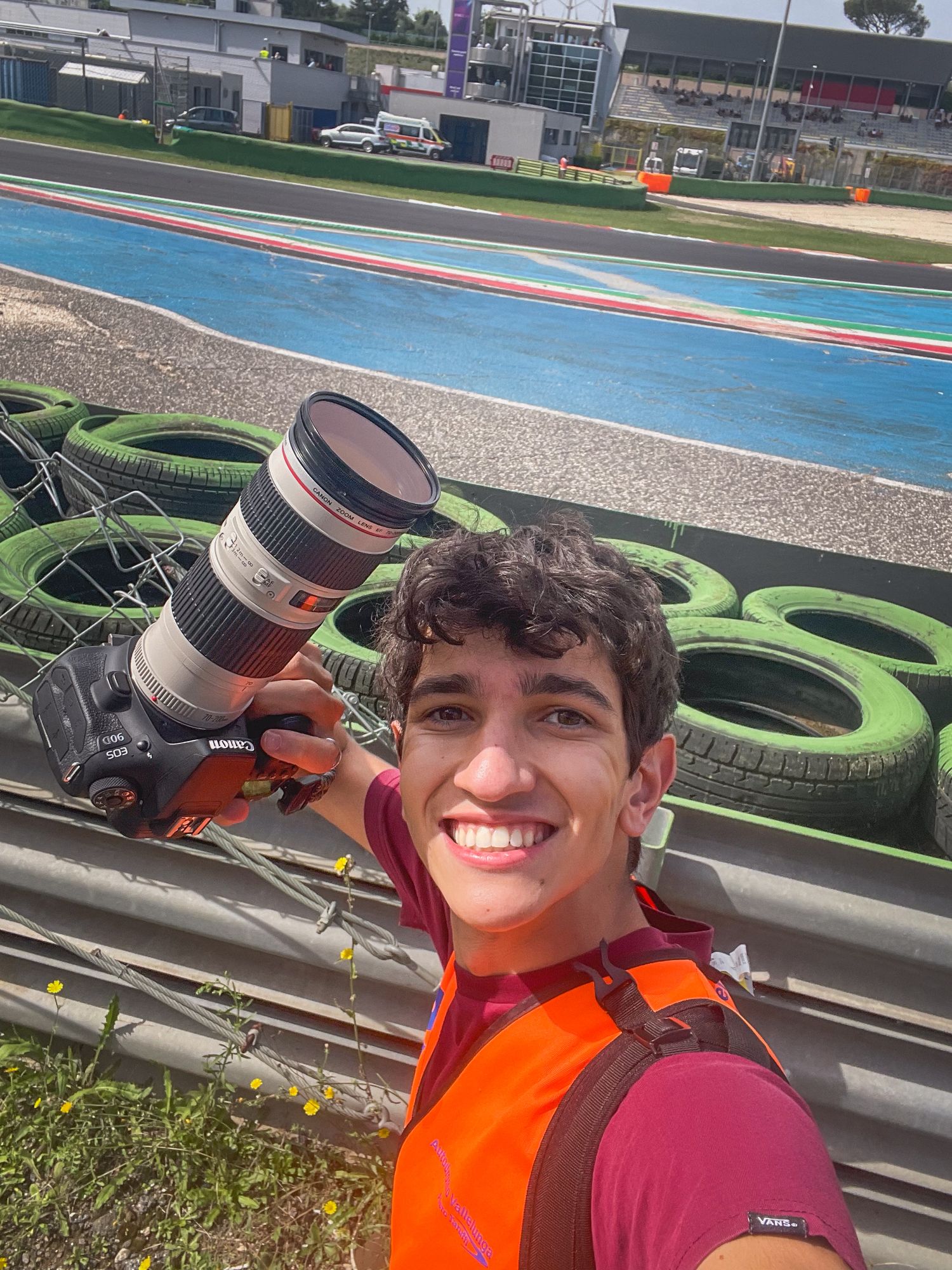 Matteo Ricotta, fotografo automobilistico – ritratto personale durante gli shooting a bordo pista