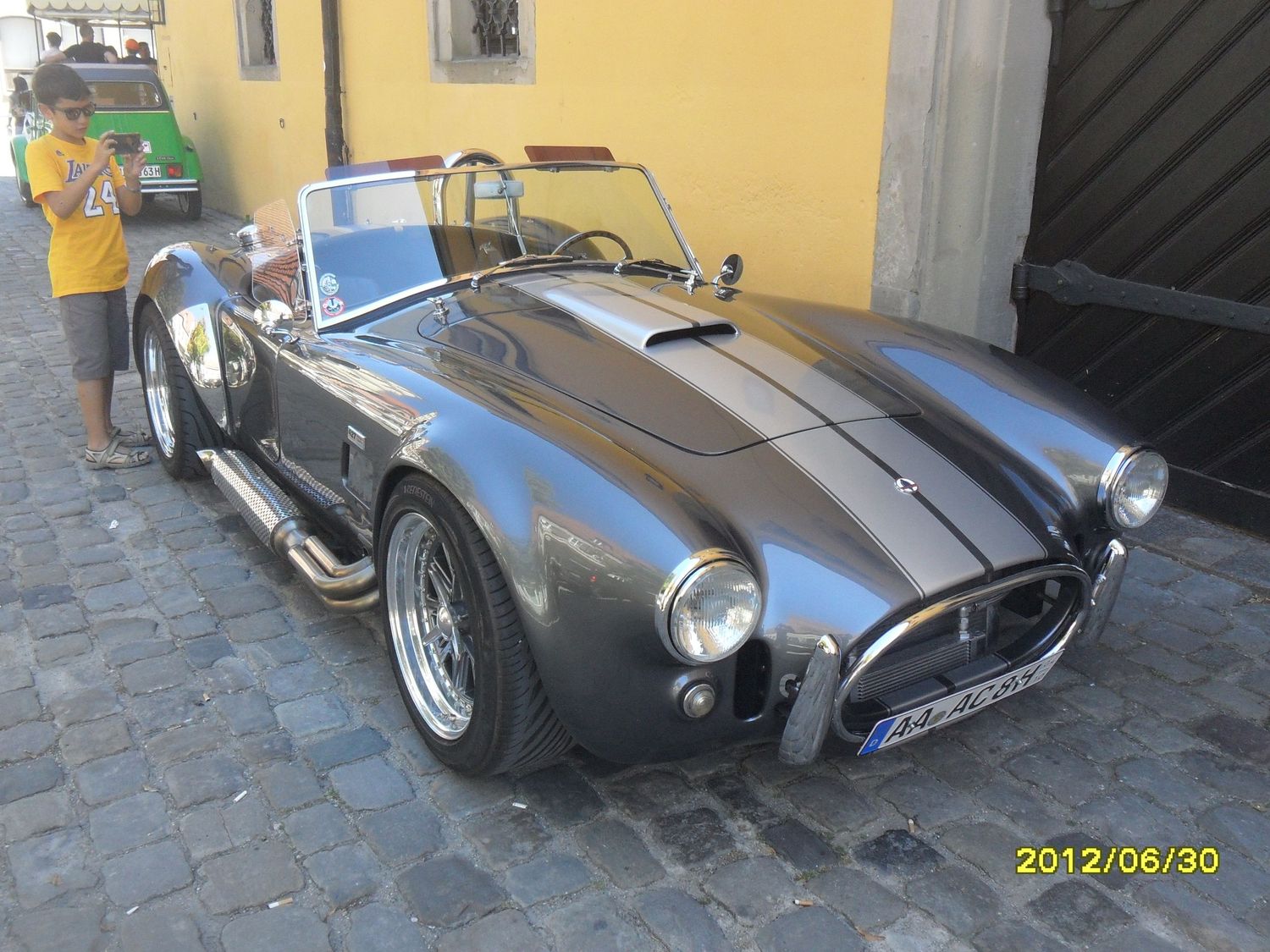 Foto d’infanzia di Matteo Ricotta, oggi fotografo automobilistico