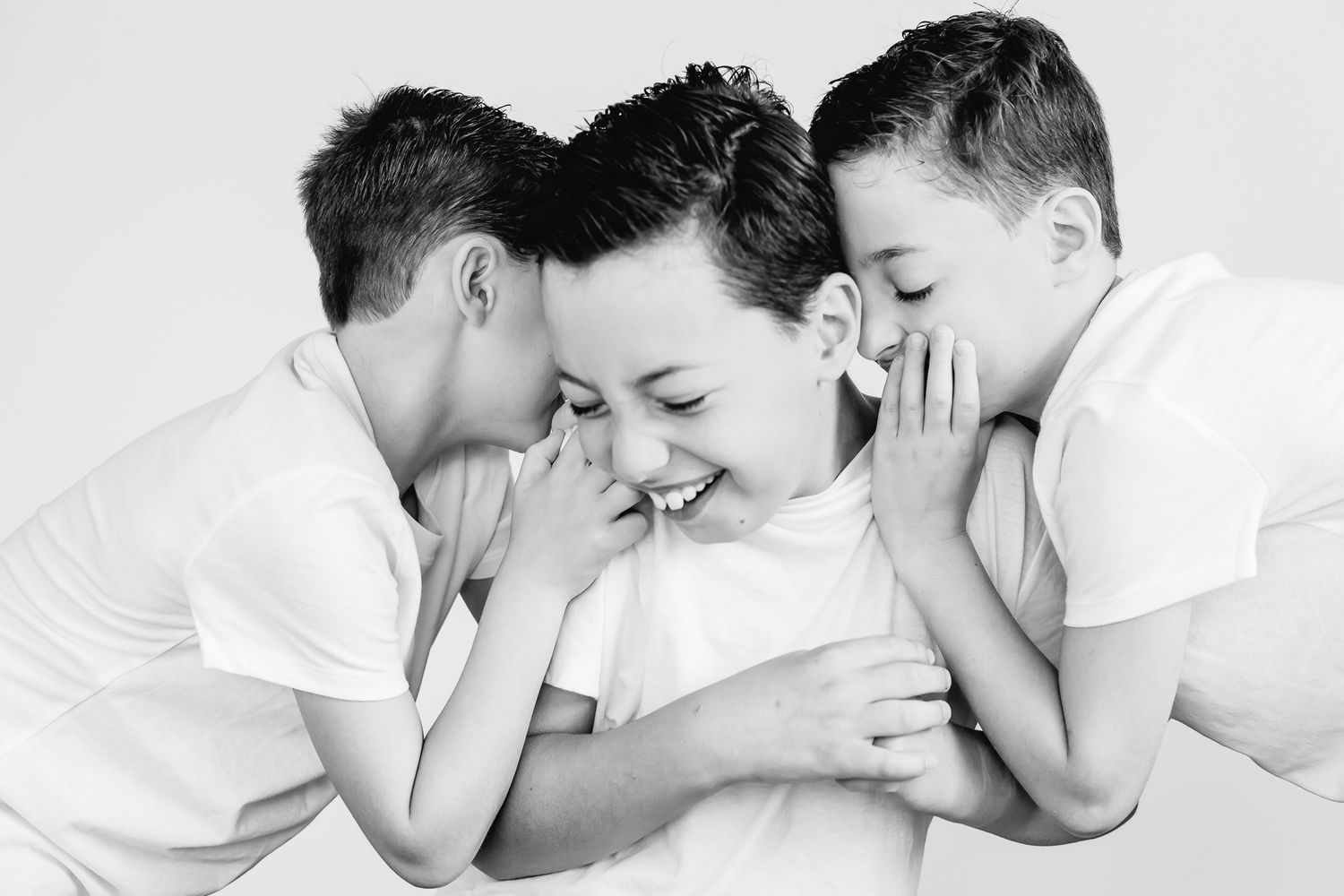 three sibling brothers personality portraits in Kenilworth