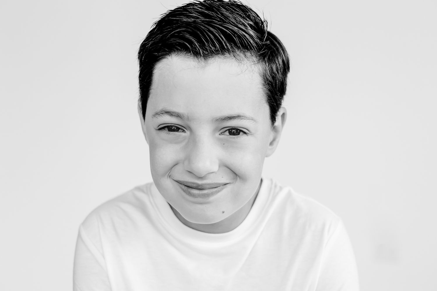 Candid portrait of child at Kenilworth family photography studio