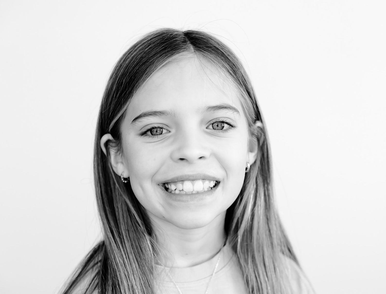 Chicago kids portraits for big black and white frames