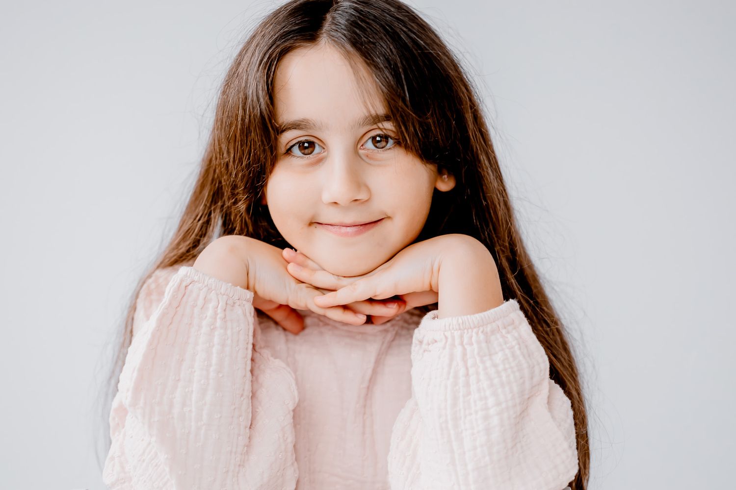 girl close up color kids personality photo Lake Forest