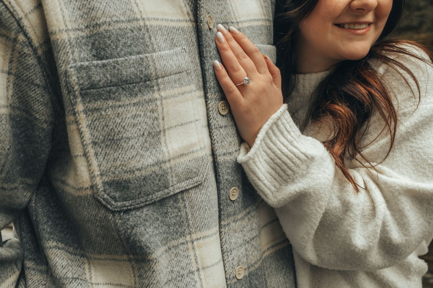 An engagement photo taken by Shootrscapes.