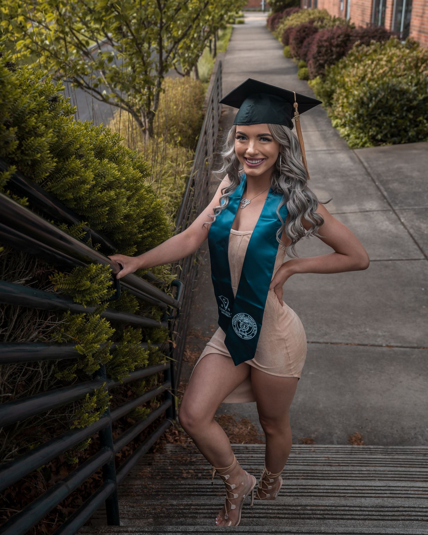 A graduation photo taken by Shootrscapes.
