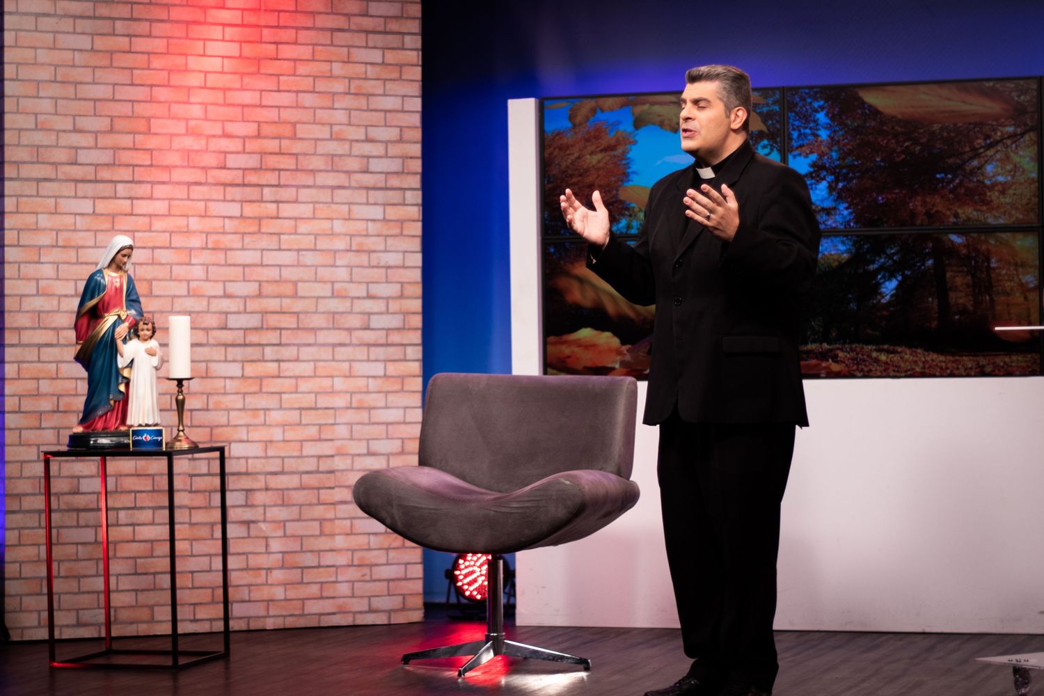 Padre Anderson Guerra na rede tv