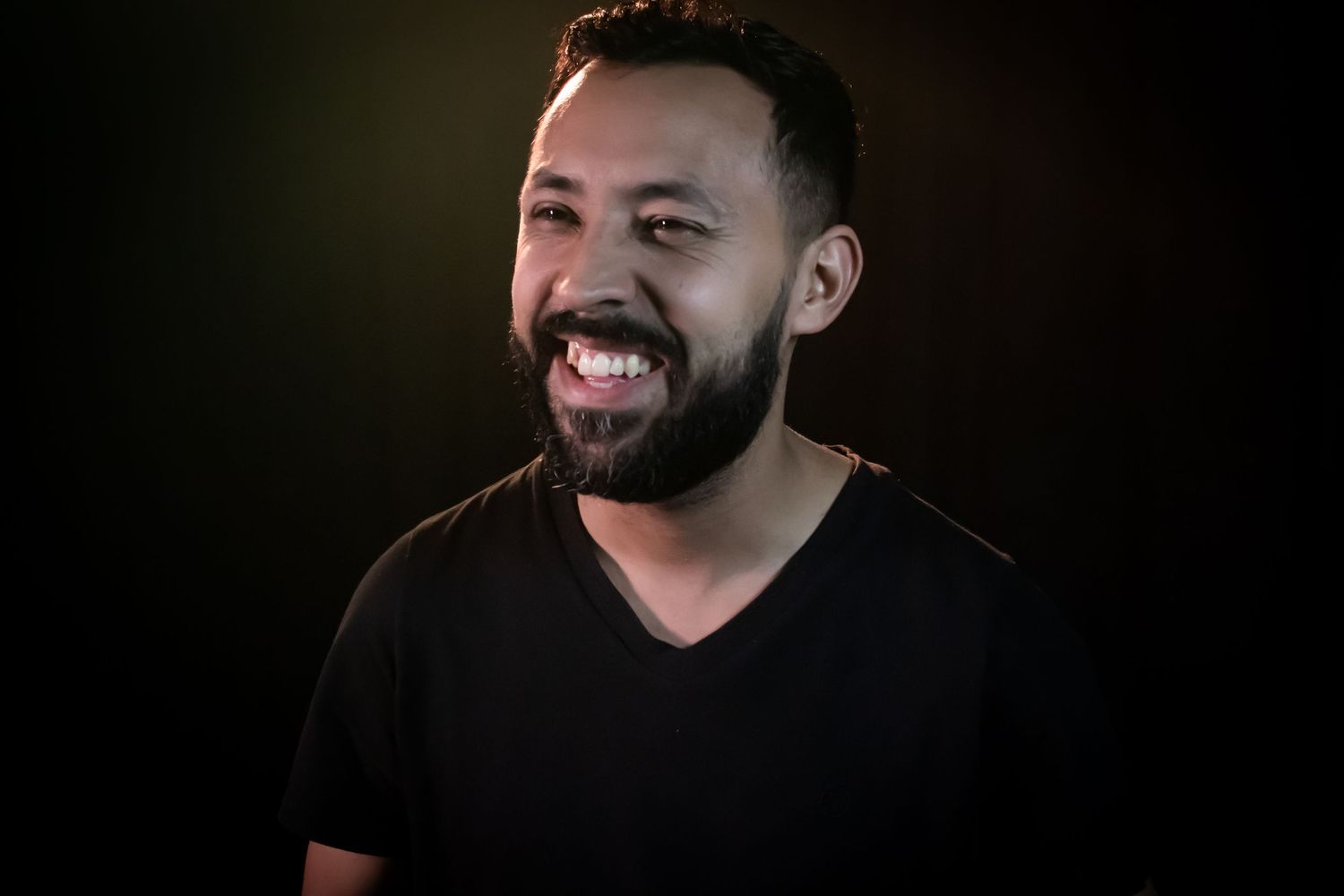 Ed Silva sorrindo