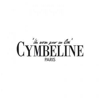 Vintage theatrical poster for Shakespeare's Cymbeline with elegant typography and 'Paris' text at the top.