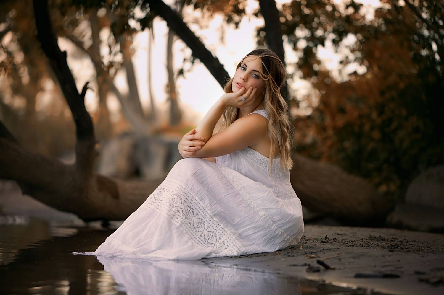 Fall photoshoot at the Greenbelt in Idaho Falls, Idaho