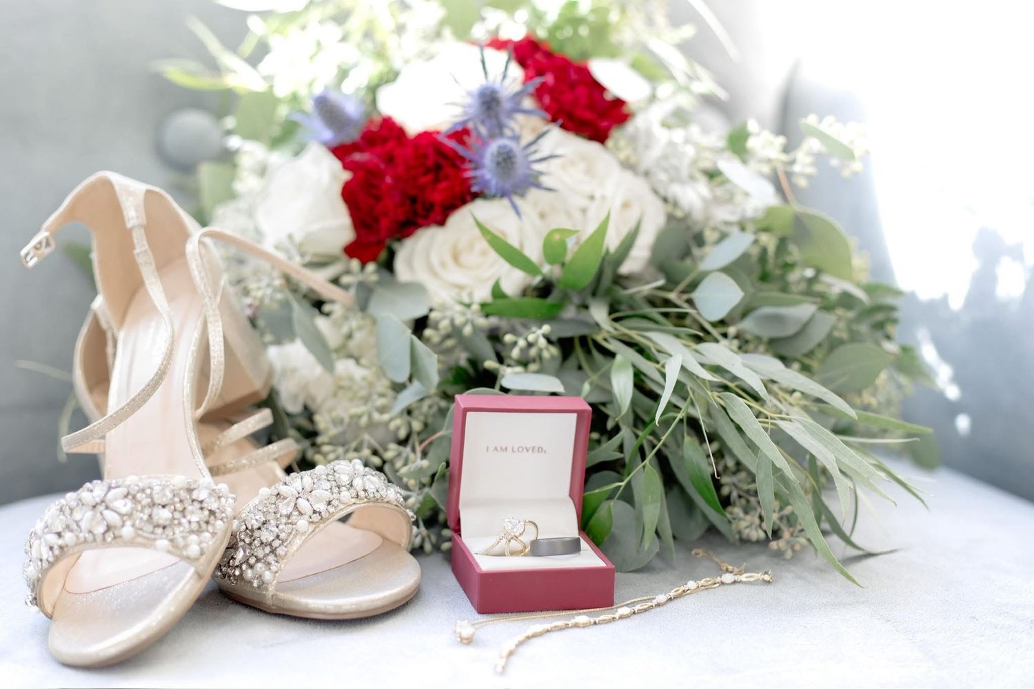 northern Virginia wedding photographer capturing intimate details