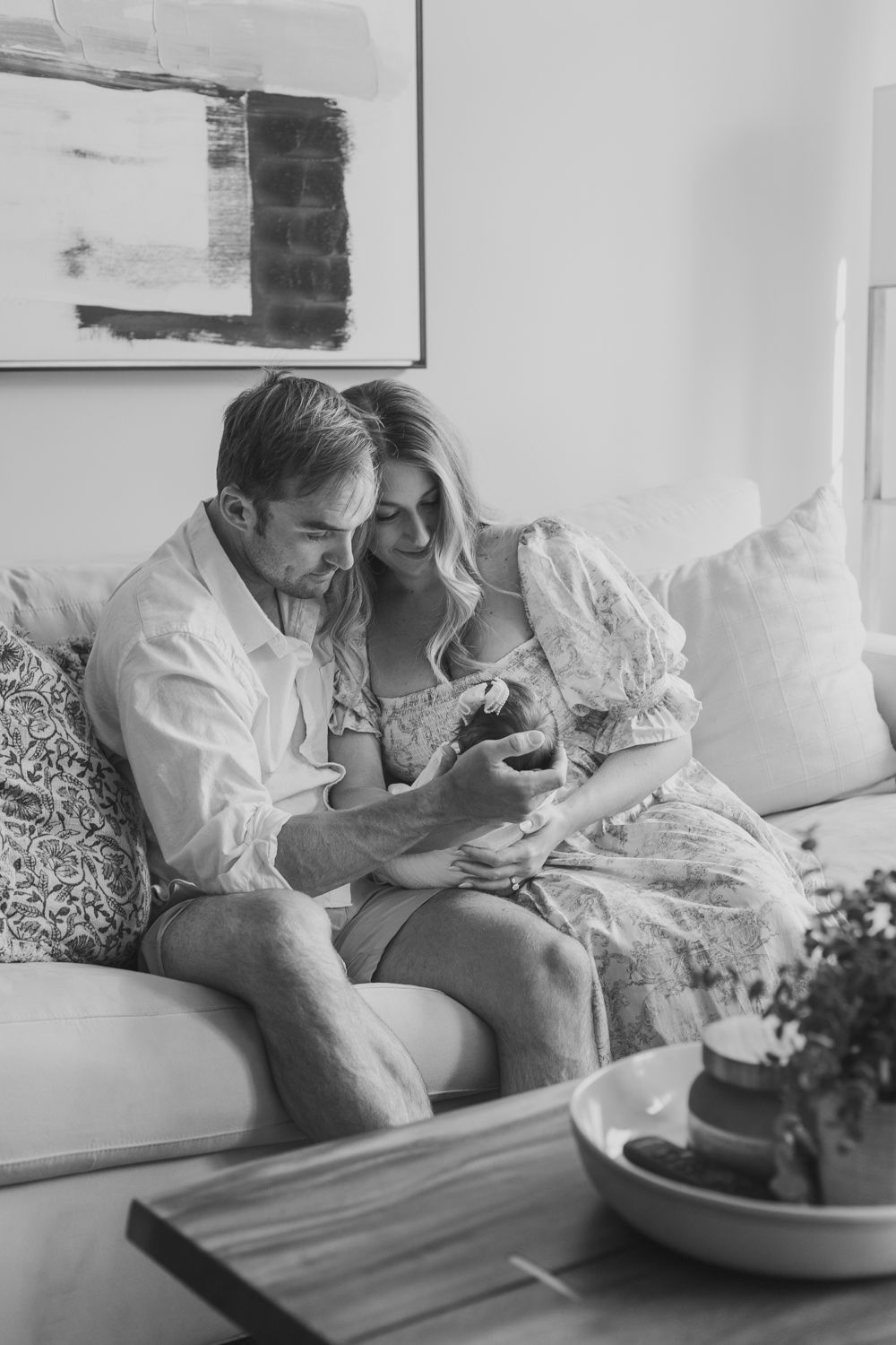 northern vrginia in-home newborn and family photographer