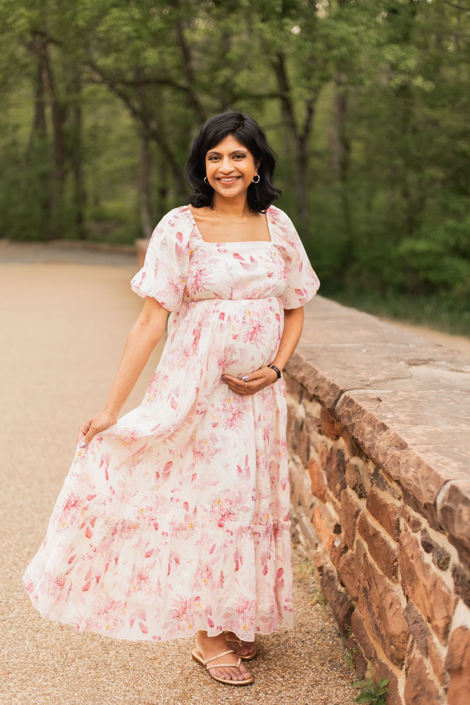 northern virginia maternity photo at the manasssas battlefield