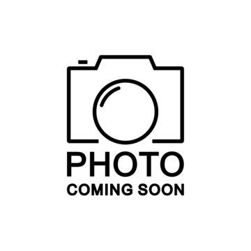 Black and white icon of a camera with text reading Photo Coming Soon.