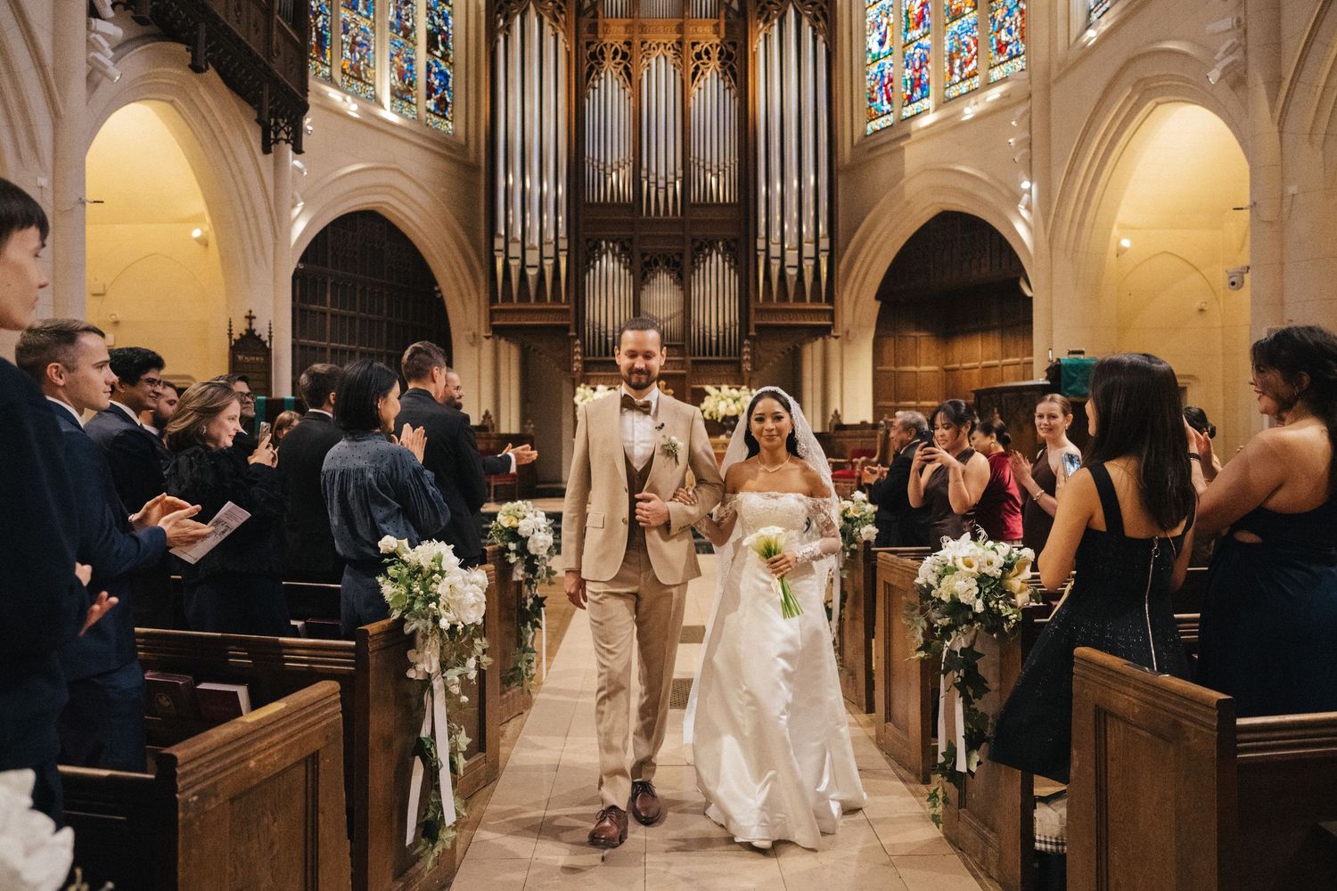 american church in paris wedding