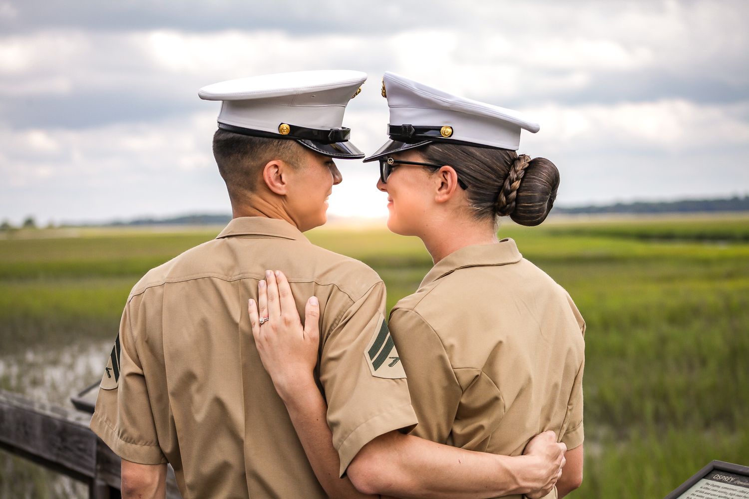 Maine corps Graduation Photos, family portraits