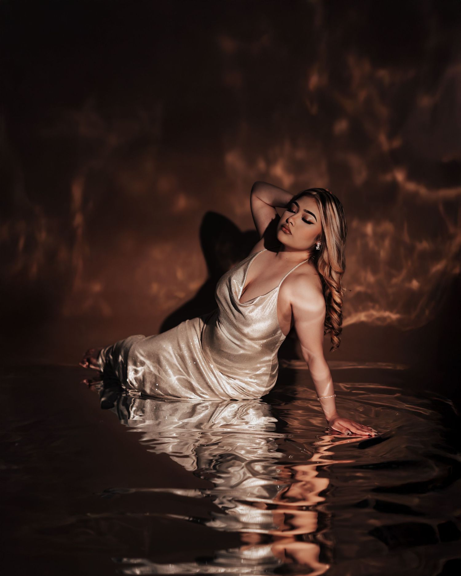 Birthday session dramatic