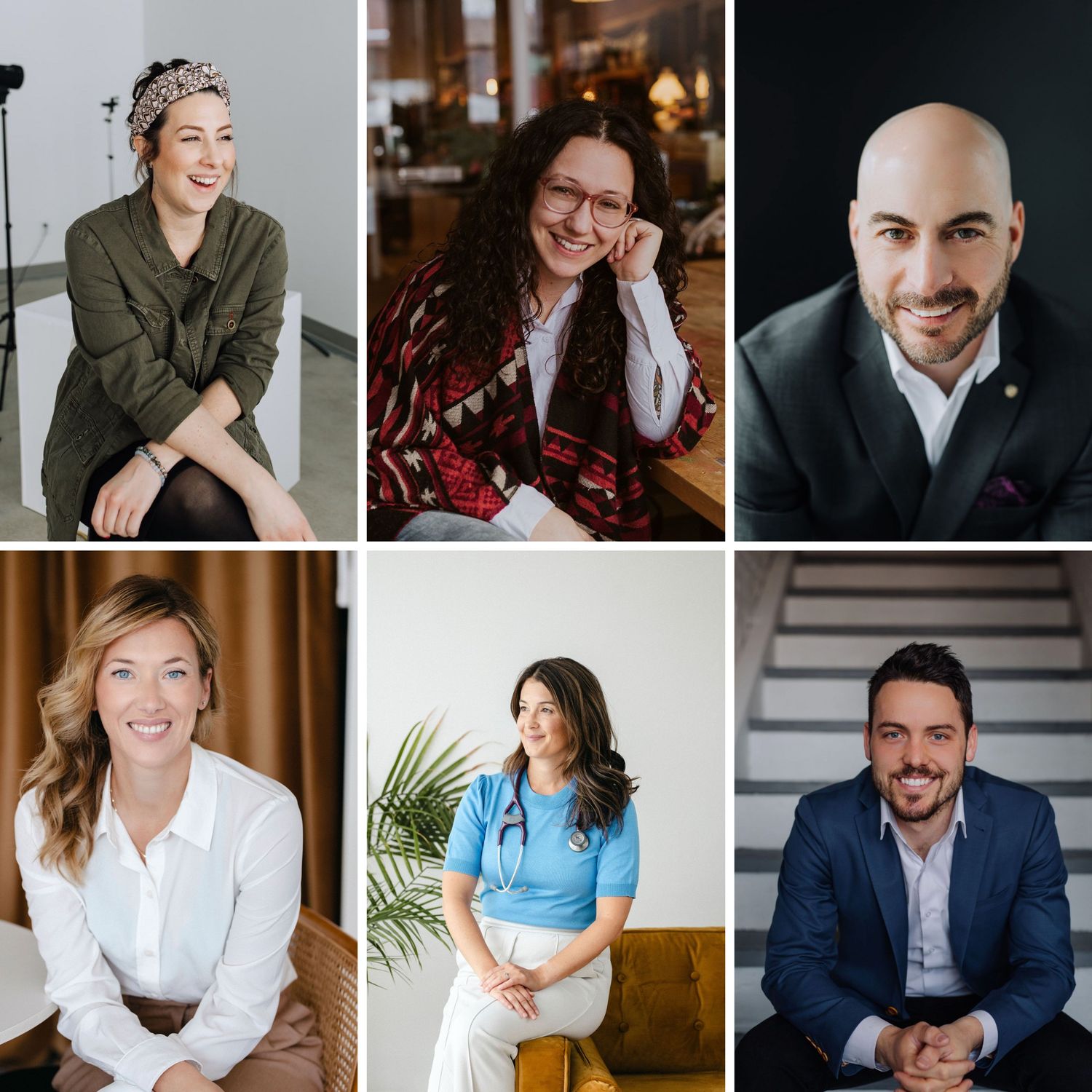 photographie de séance de portrait corporatif