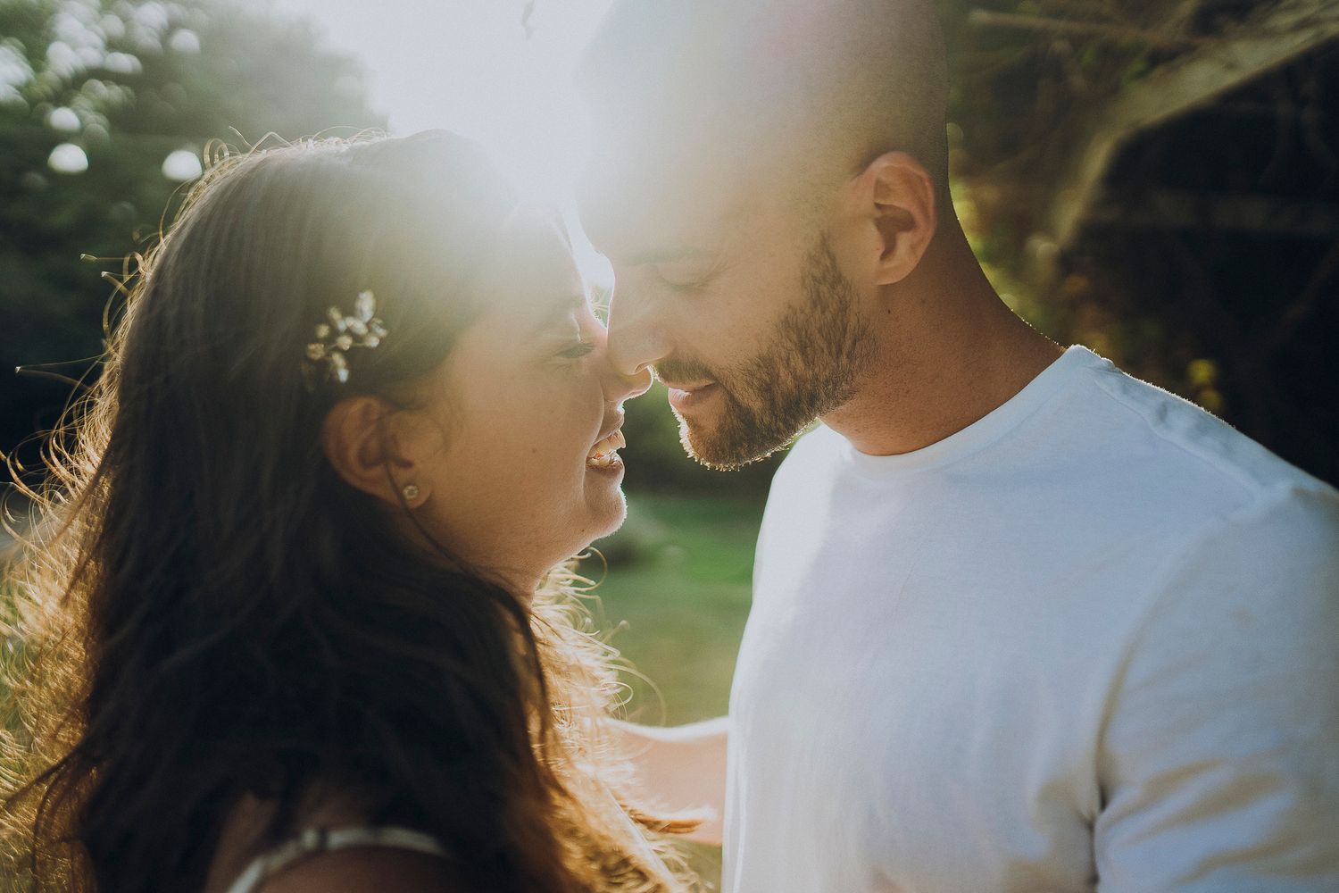 Wedding moment - connected, emotionally resonant image