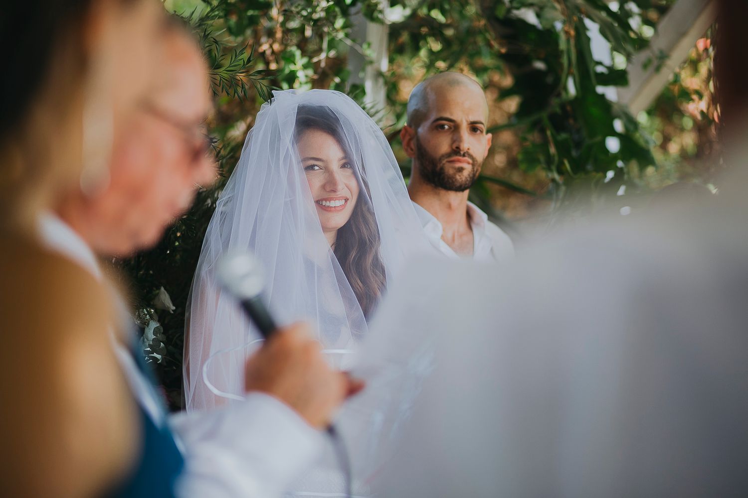 Noy and Eyal's wedding - authentic, timeless couple image