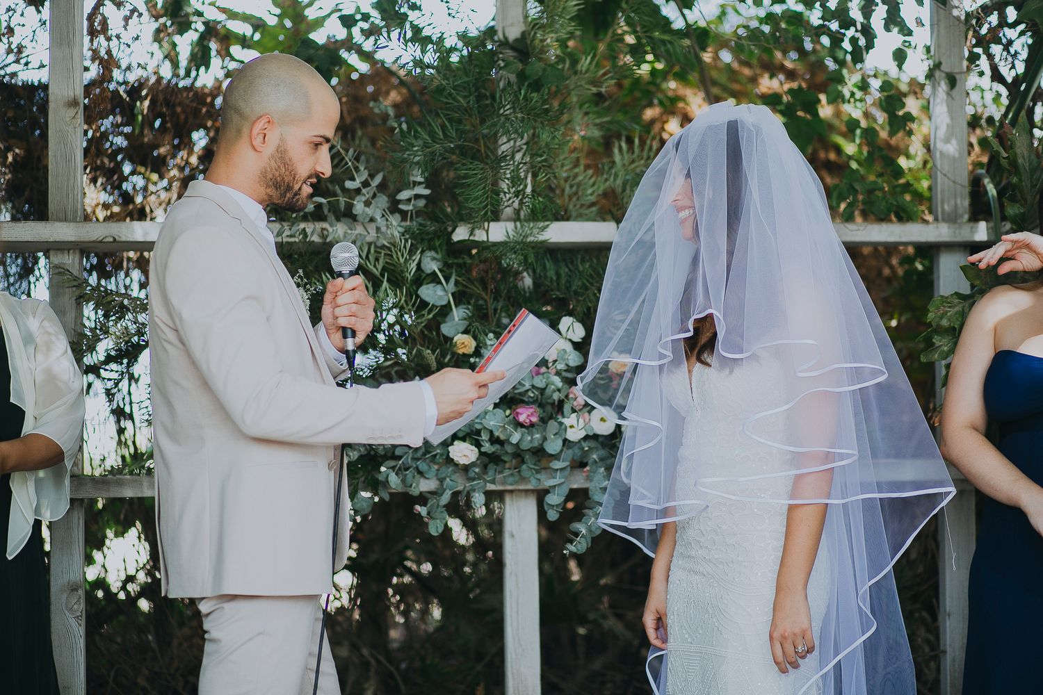 Wedding photograph - genuine connection, emotionally evocative South Florida
