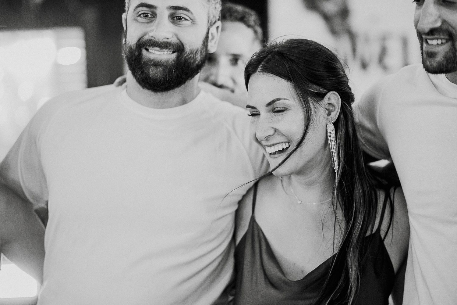 Noy and Eyal's wedding - authentic, warm-edited moment