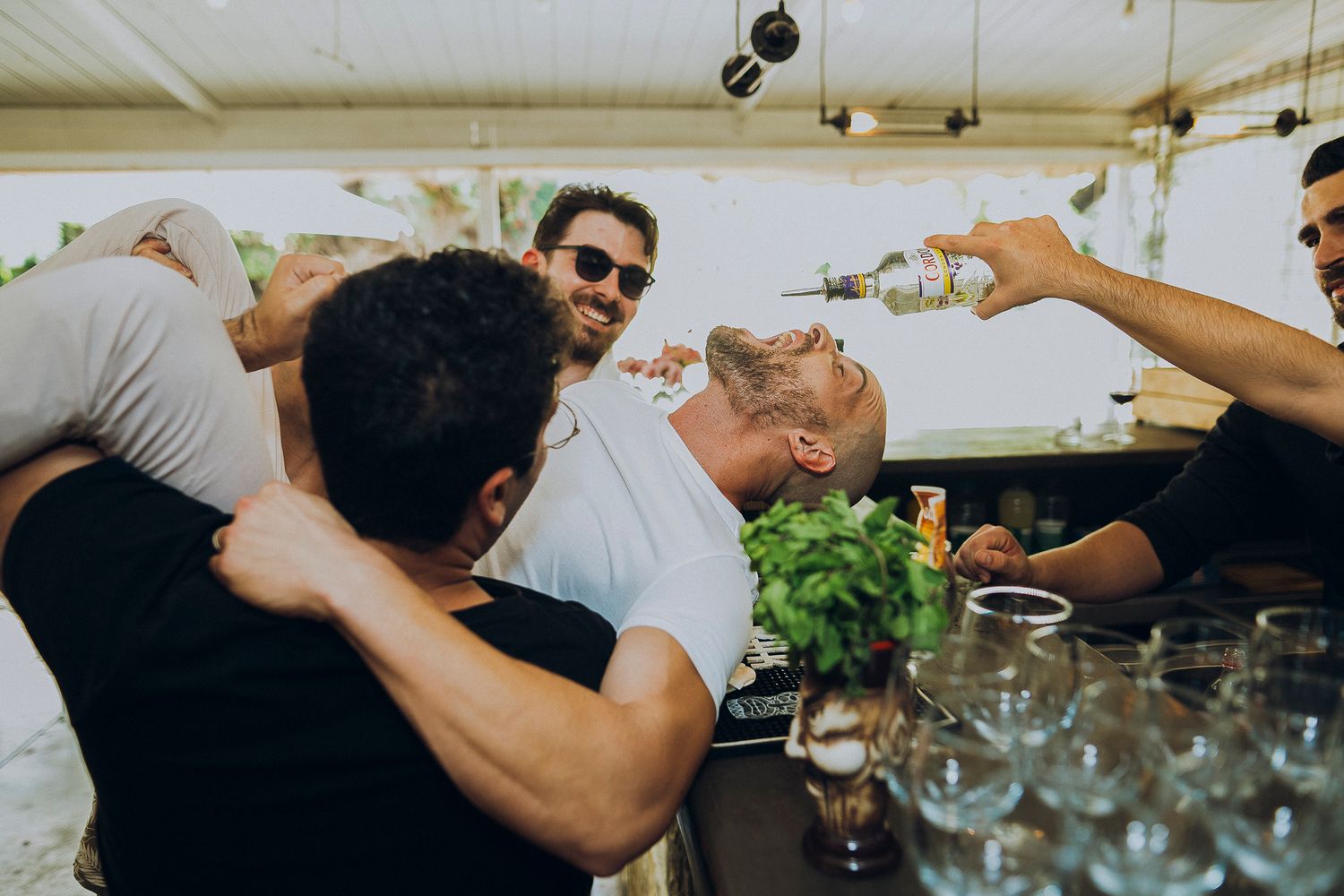 Noy and Eyal's wedding highlight - candid, authentic moment