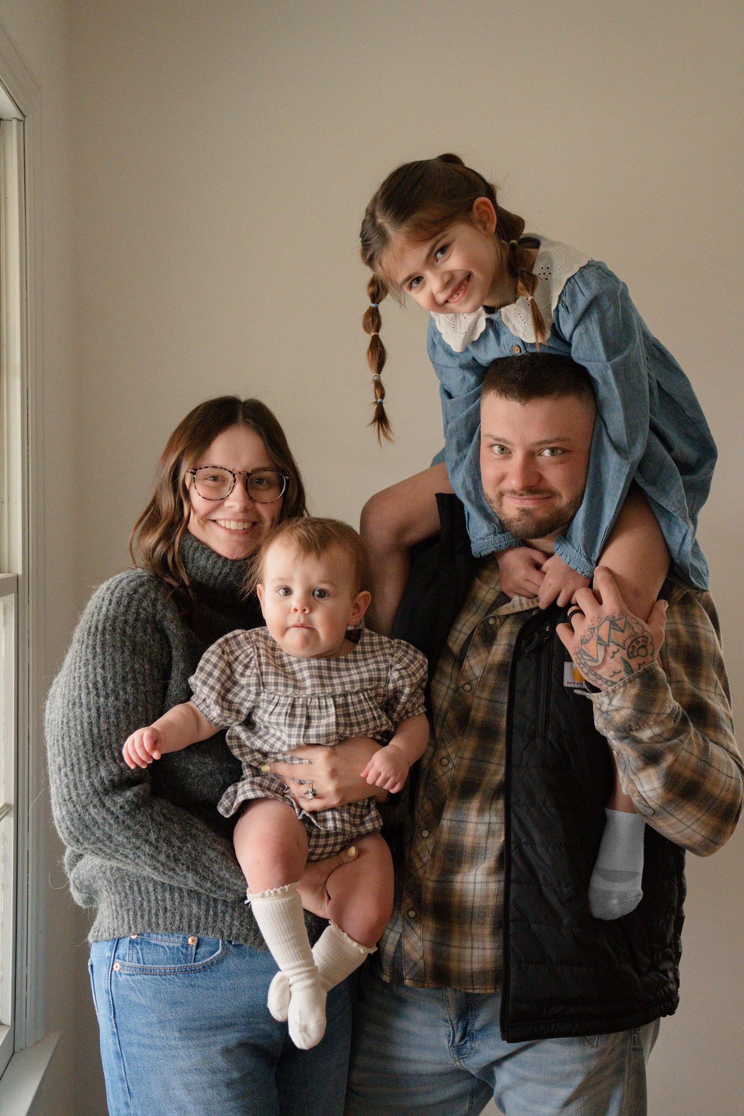 In home family session