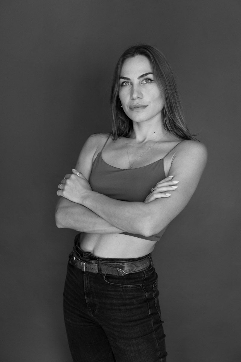 Confident professional headshot for portfolio.
