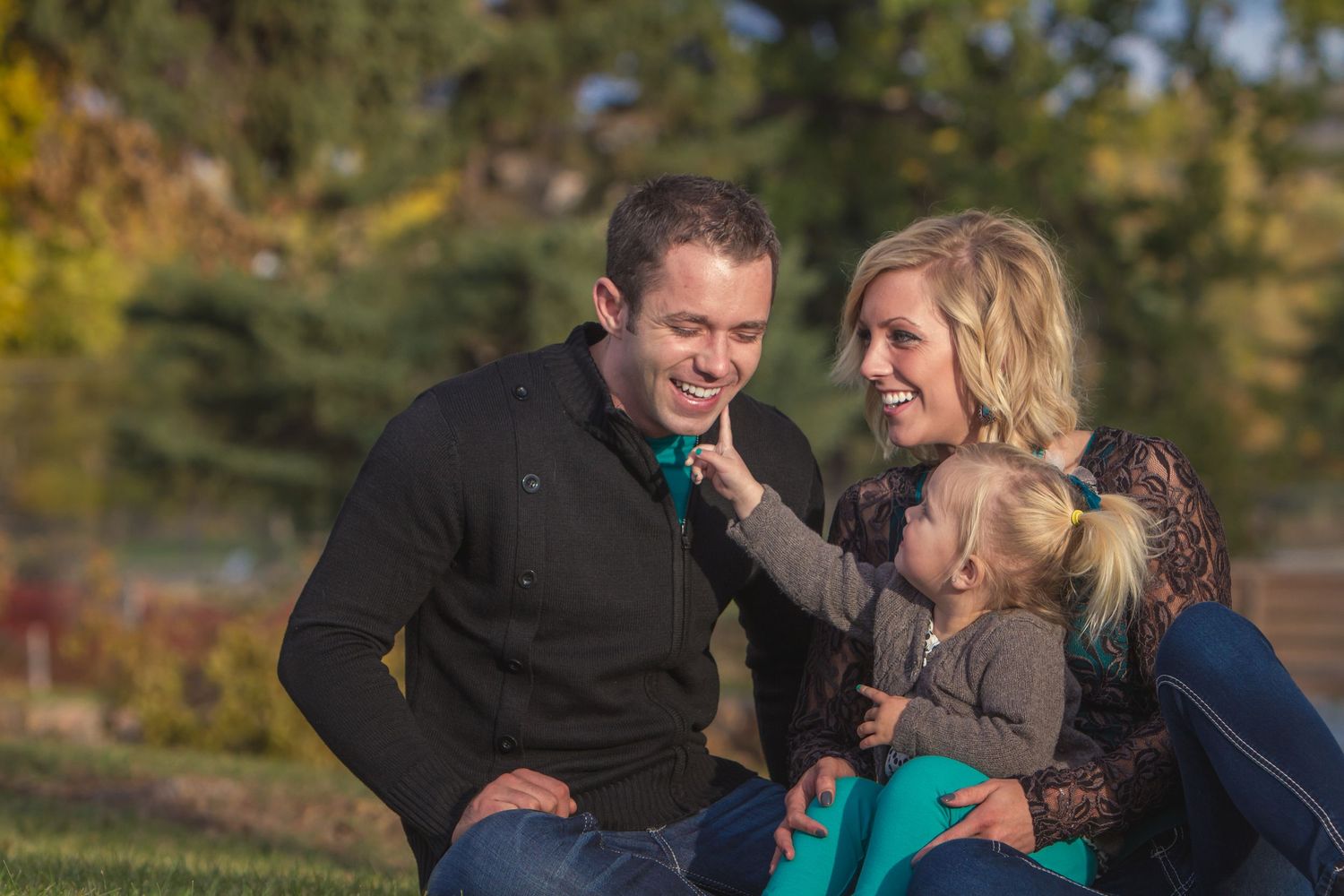Family portrait photography in middle Tennessee with warm neutral tones.