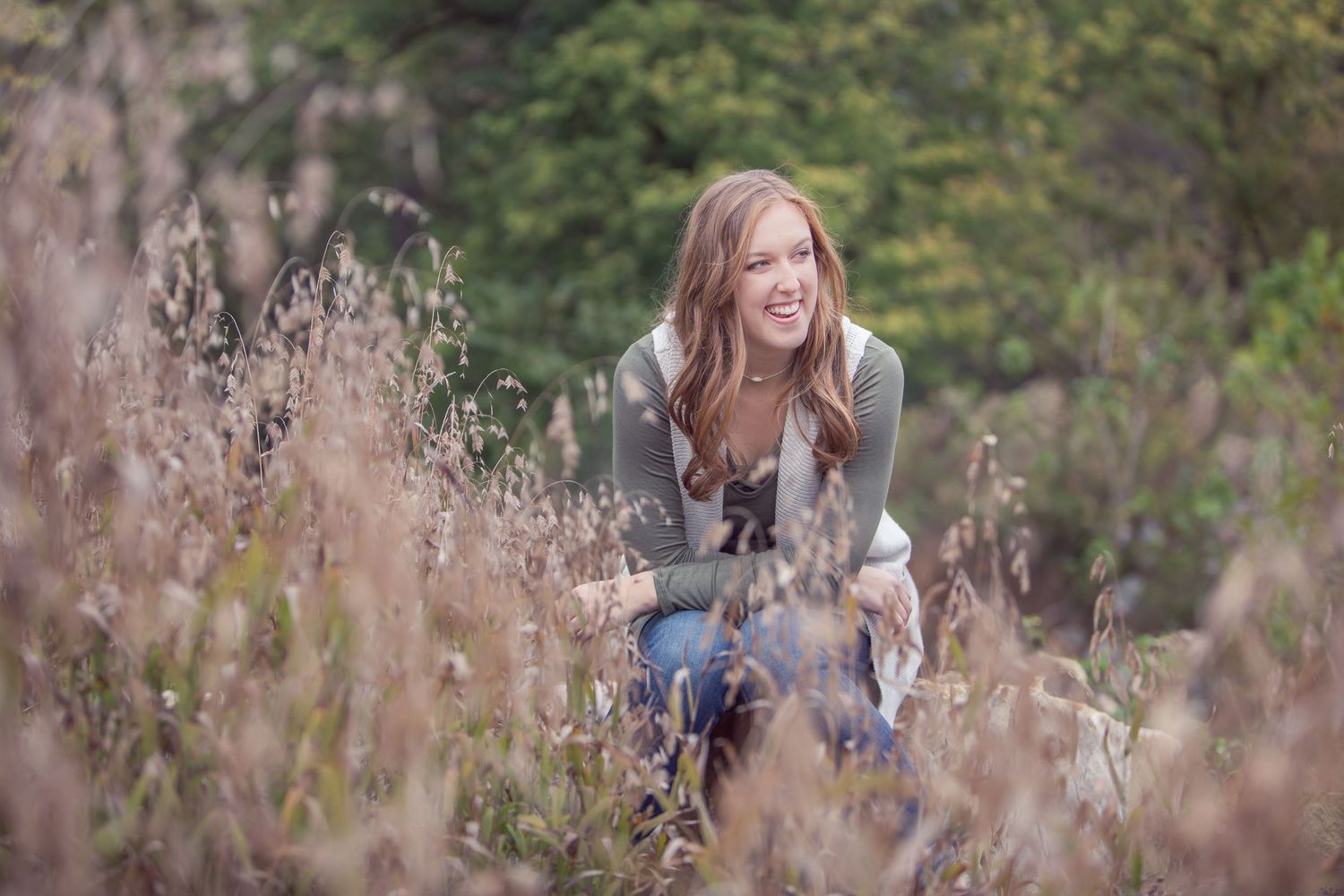 Family portrait photography in middle Tennessee with warm neutral tones.