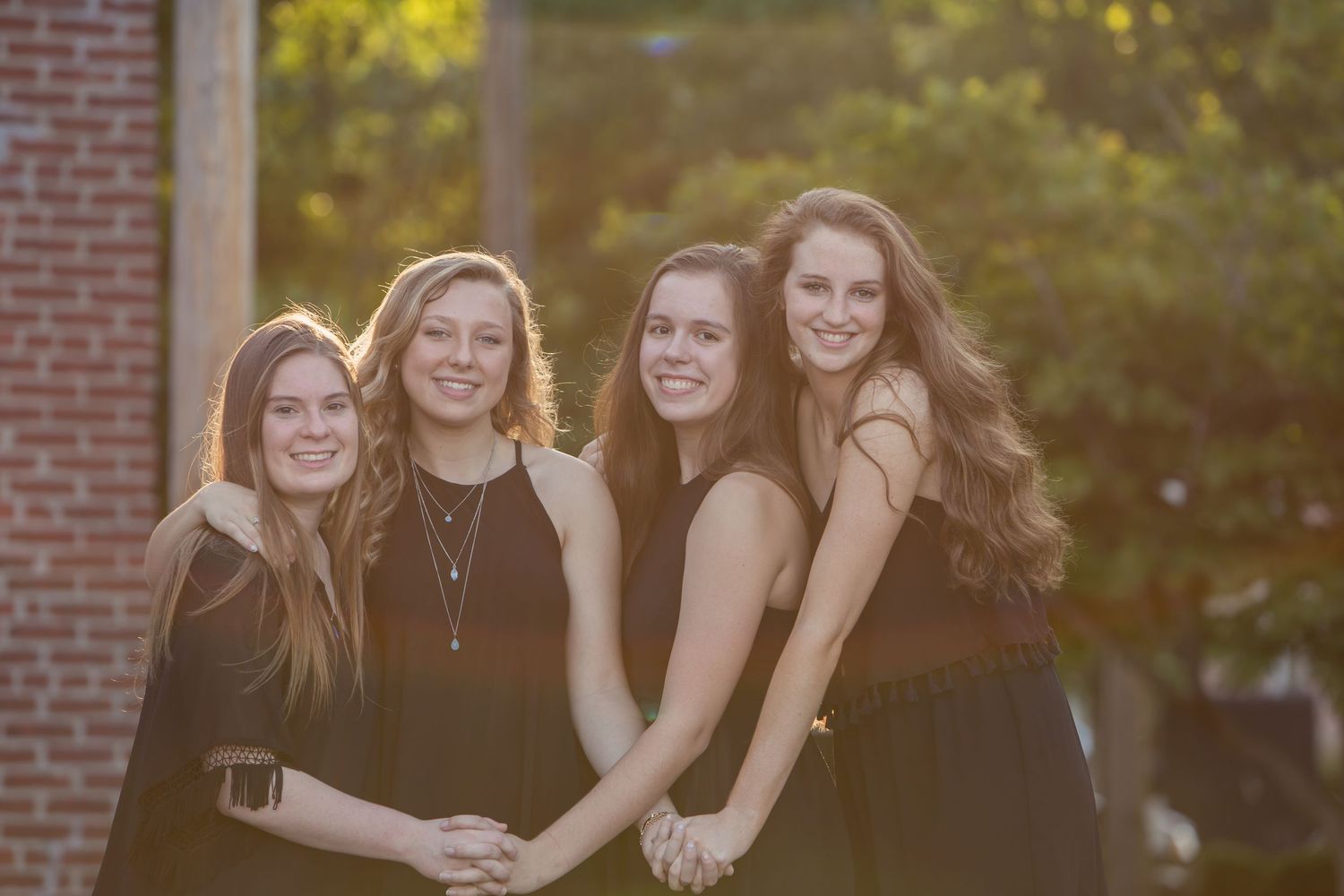 Family portrait photography in middle Tennessee with warm neutral tones.