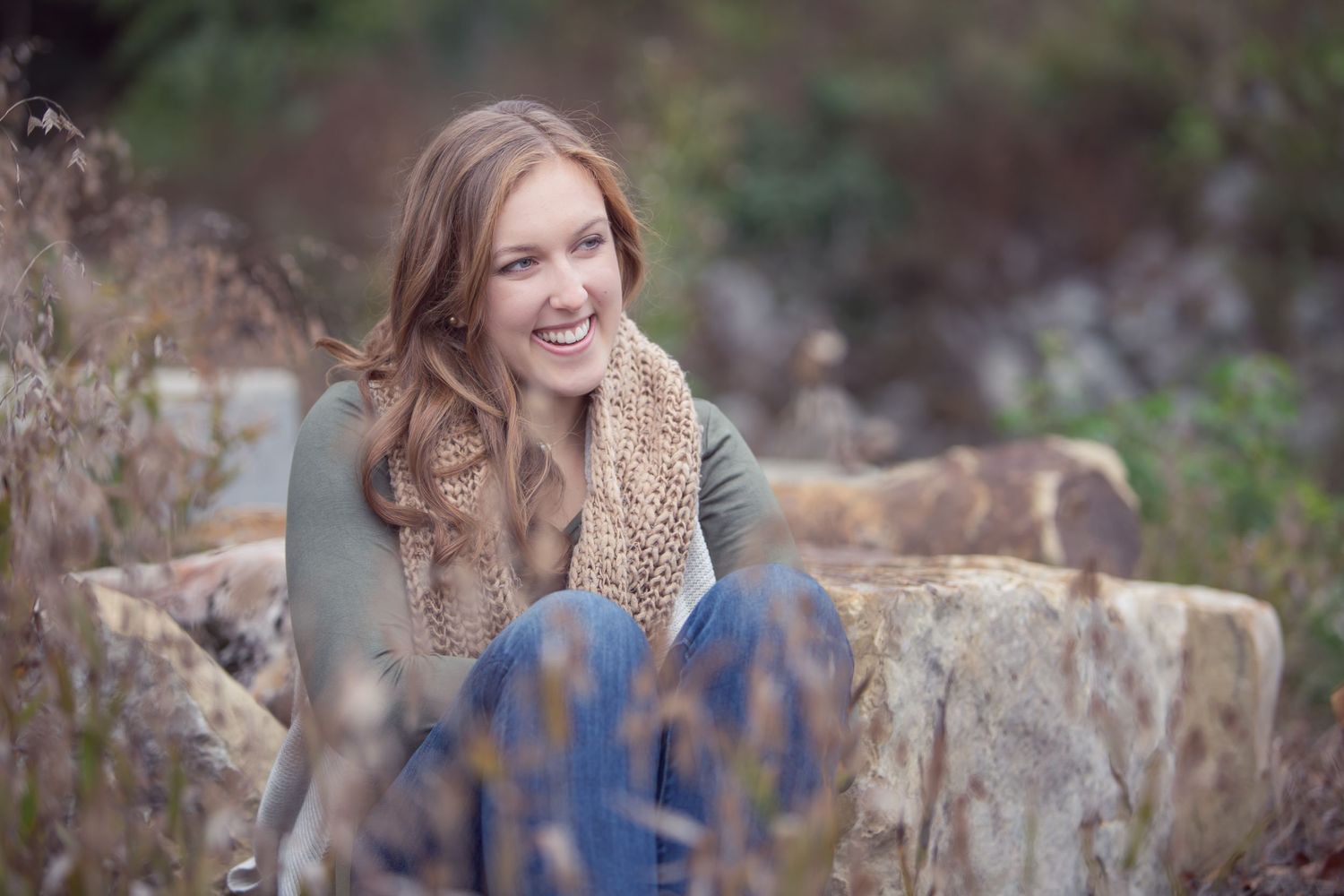 Family portrait photography in middle Tennessee with warm neutral tones.