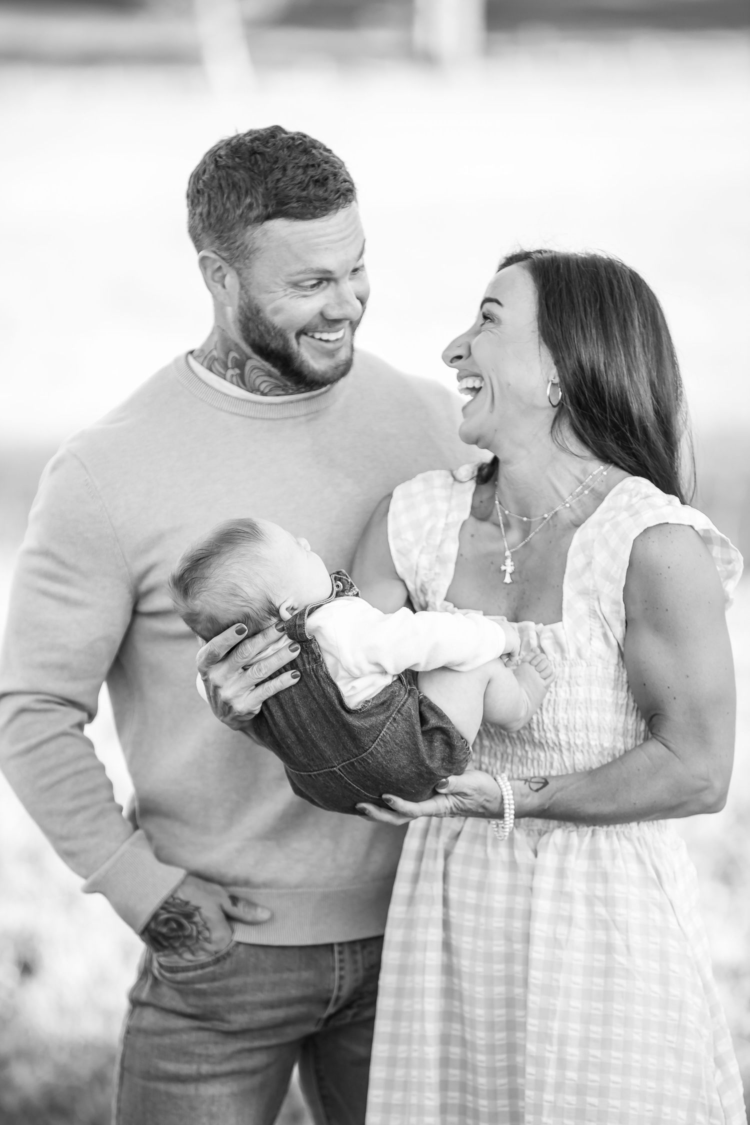Family portrait photography in middle Tennessee with warm and vibrant.
