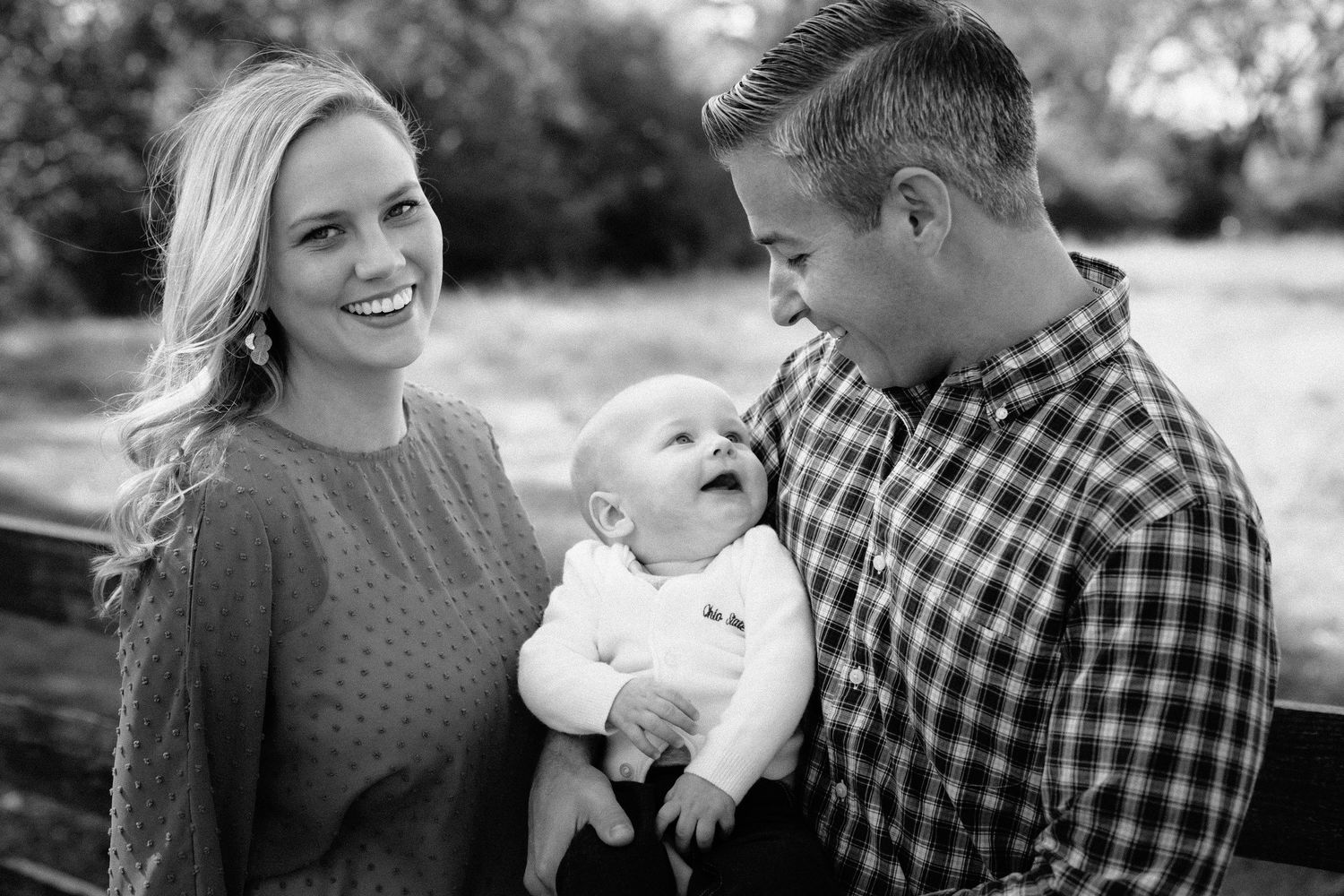 Family portrait photography in middle Tennessee with warm and vibrant.