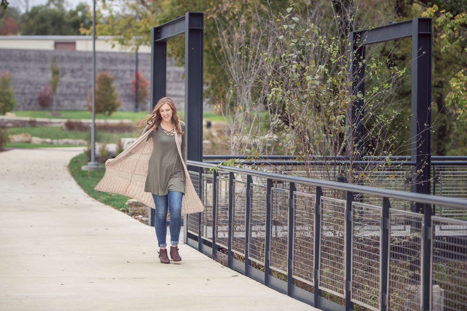 Family portrait photography in middle Tennessee with warm neutral tones.